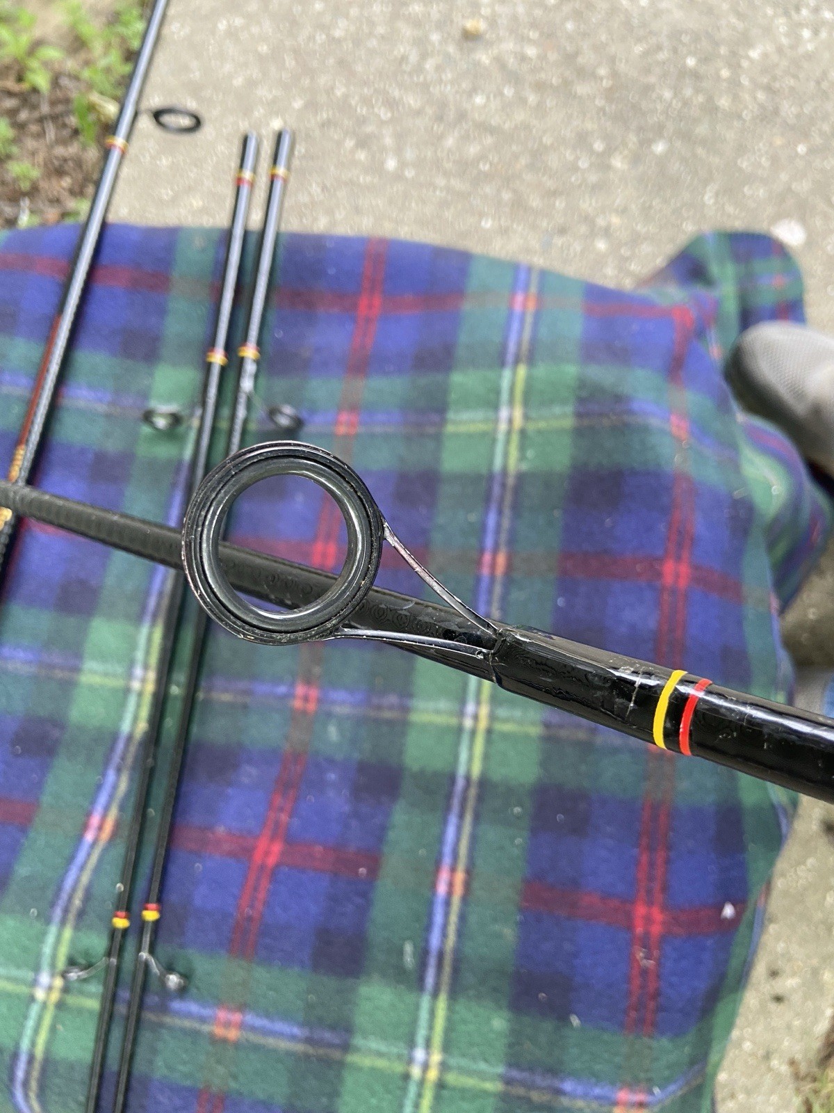 PAIR OF SHAKESPEARE UGLY STIK SPL 1100 6’6″ MED. ACTION 2 PIECE SPINNING RODS