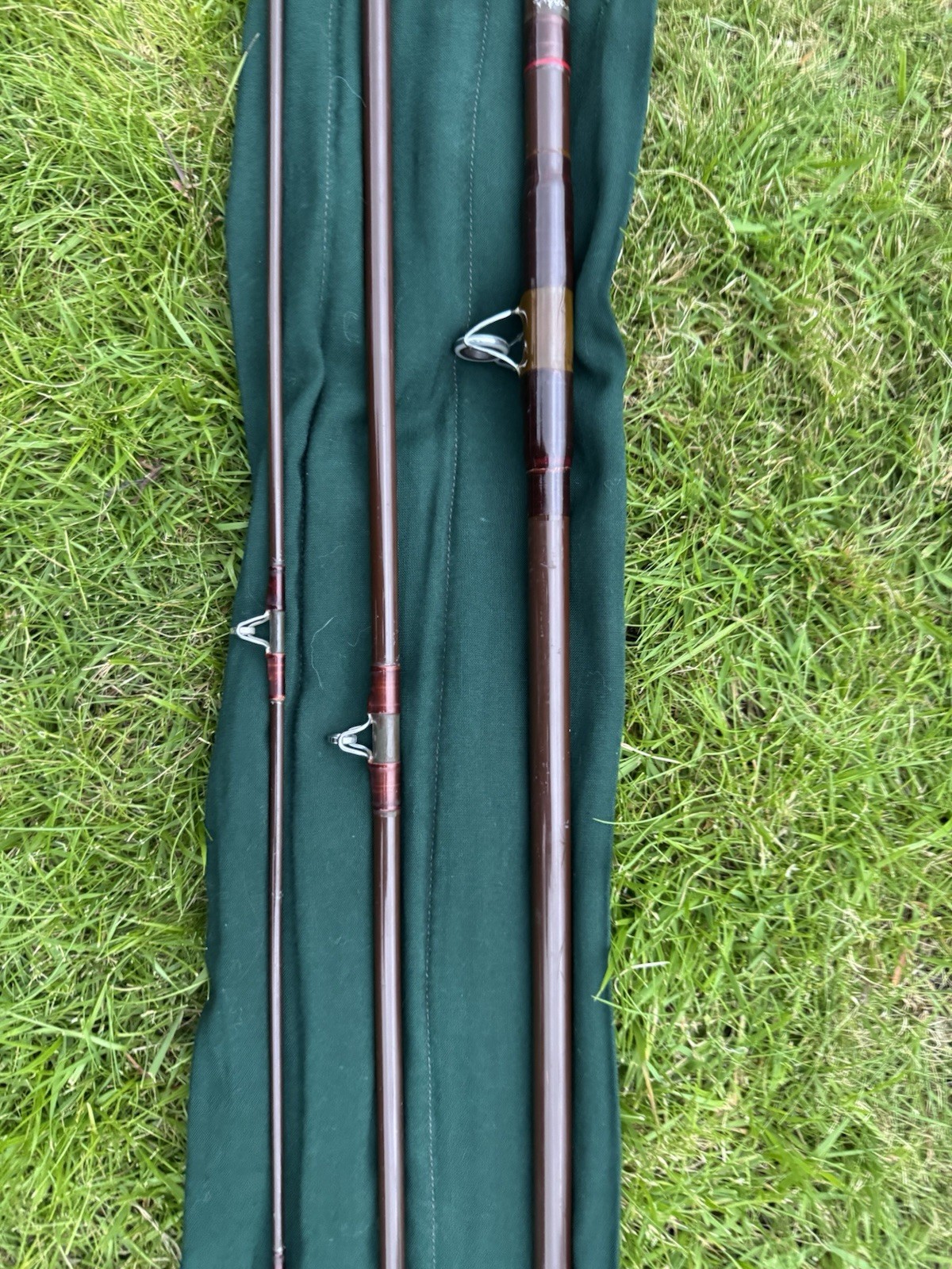 Rare Gold N West Fly fishers Canada Salmon Fly Fishing Rod 15ft