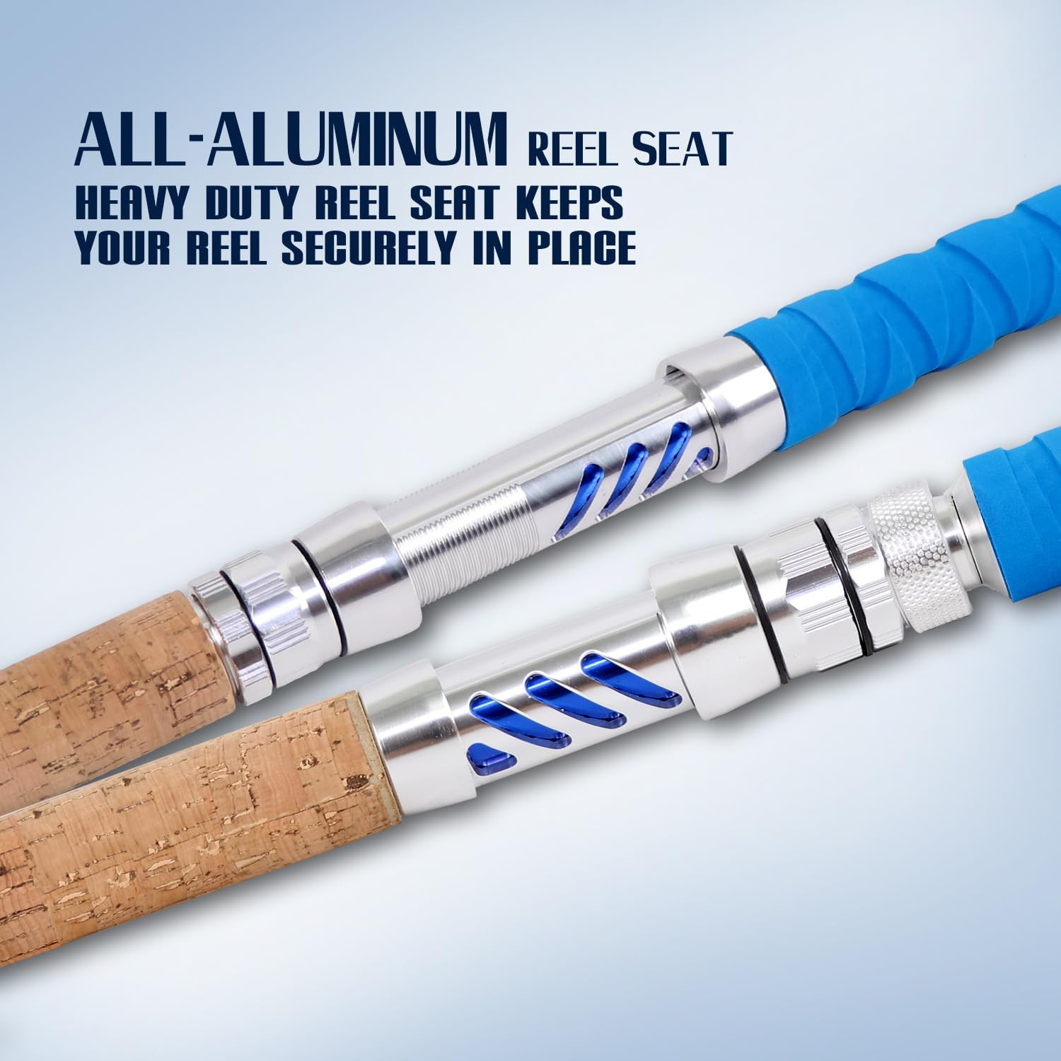 Saltwater Fishing Rod Heavy Duty Trolling Rod Conventional Boat Standup Big Game