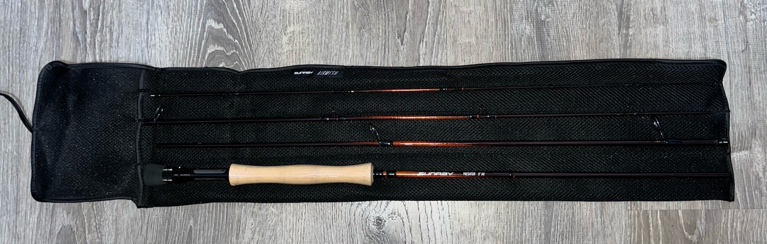 SunRay Predator 9ft. 8wt. 4 Piece Fly Rod Brand New $999 Retail