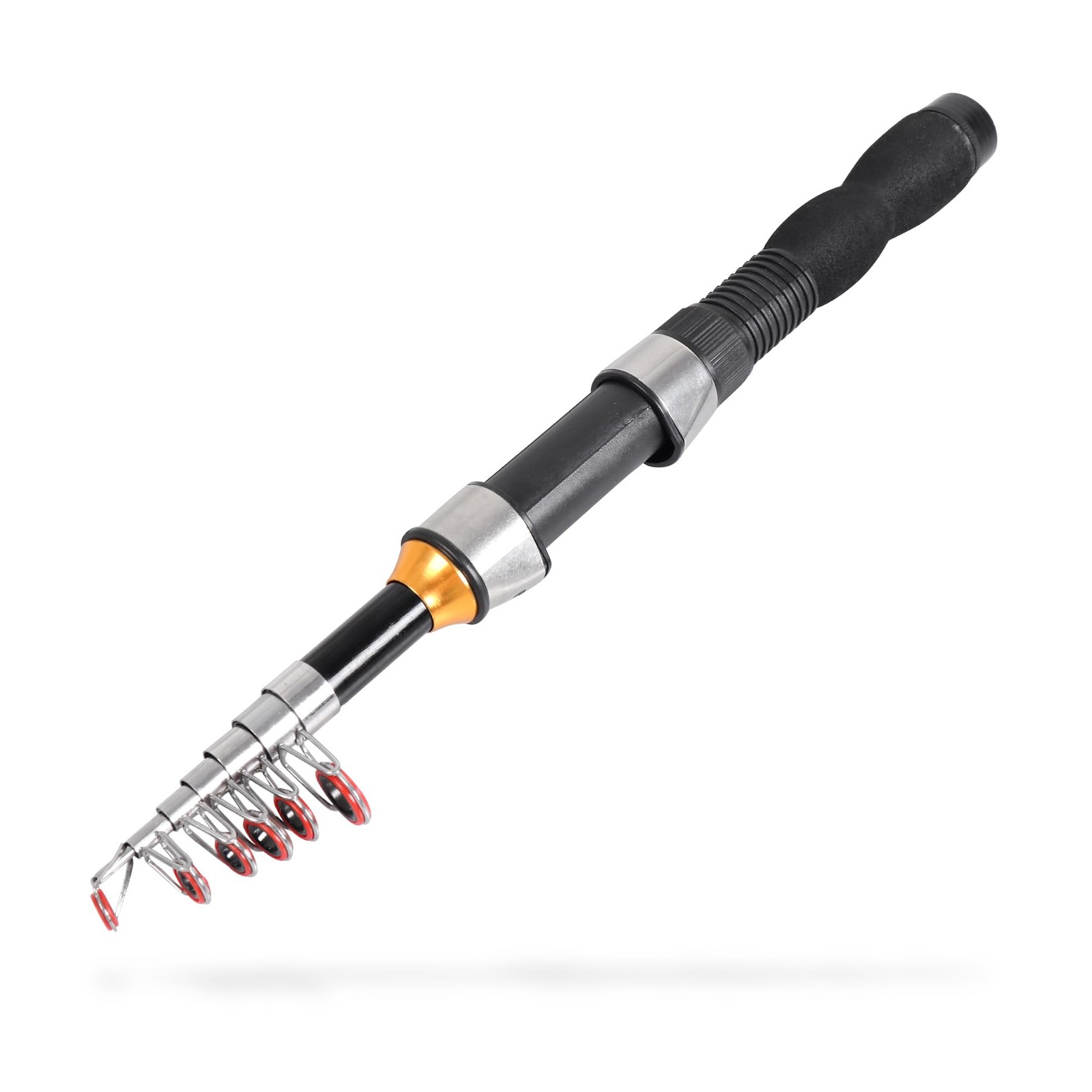 Restcloud Telescopic Collapsible Fishing Rod – Small Extendable Saltwater And