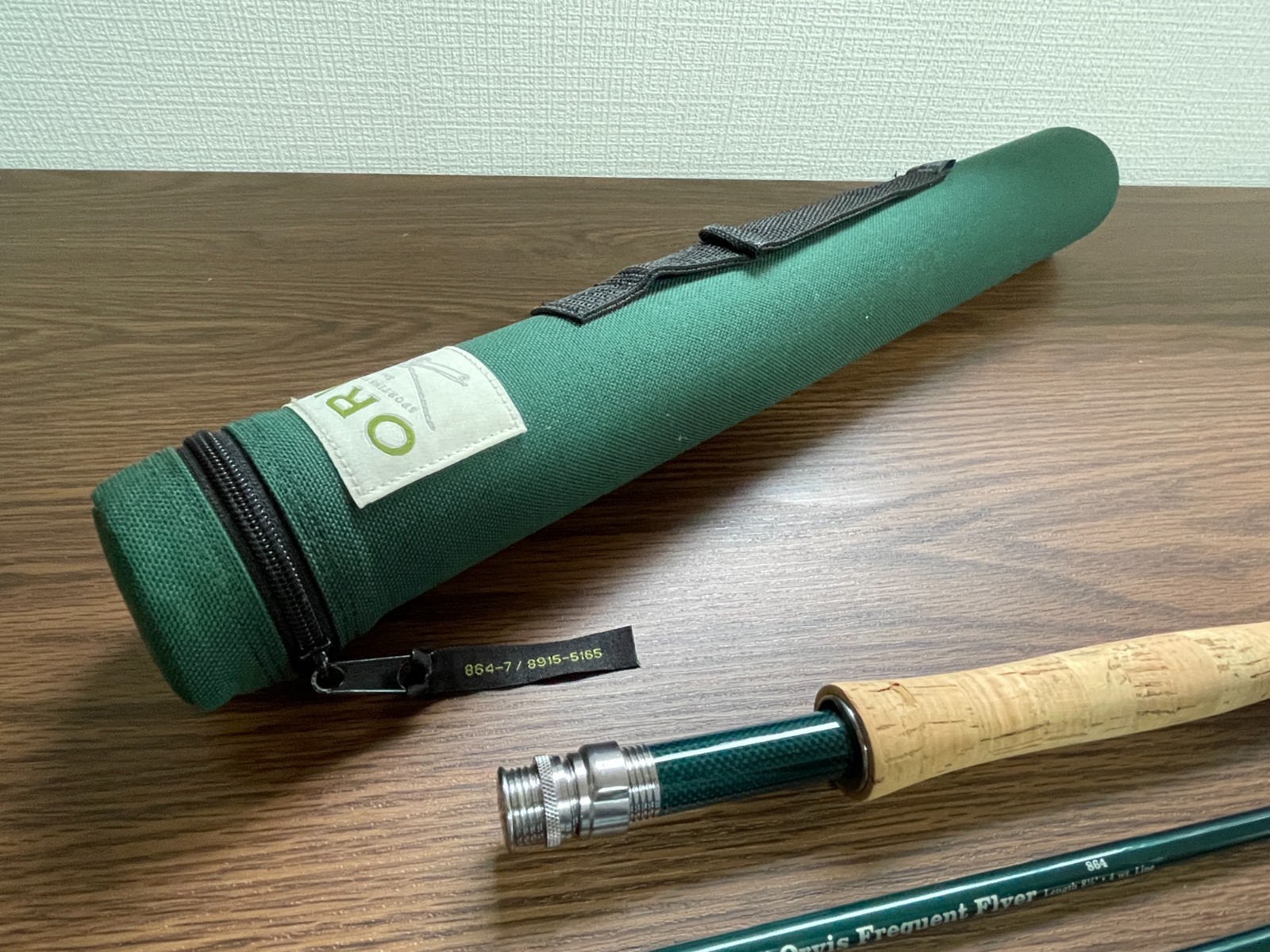Orvis Frequent Flyer 864-7 #4 wt Line 8’6″ Mid Flex 7P Tube Used Fly Fishing Rod