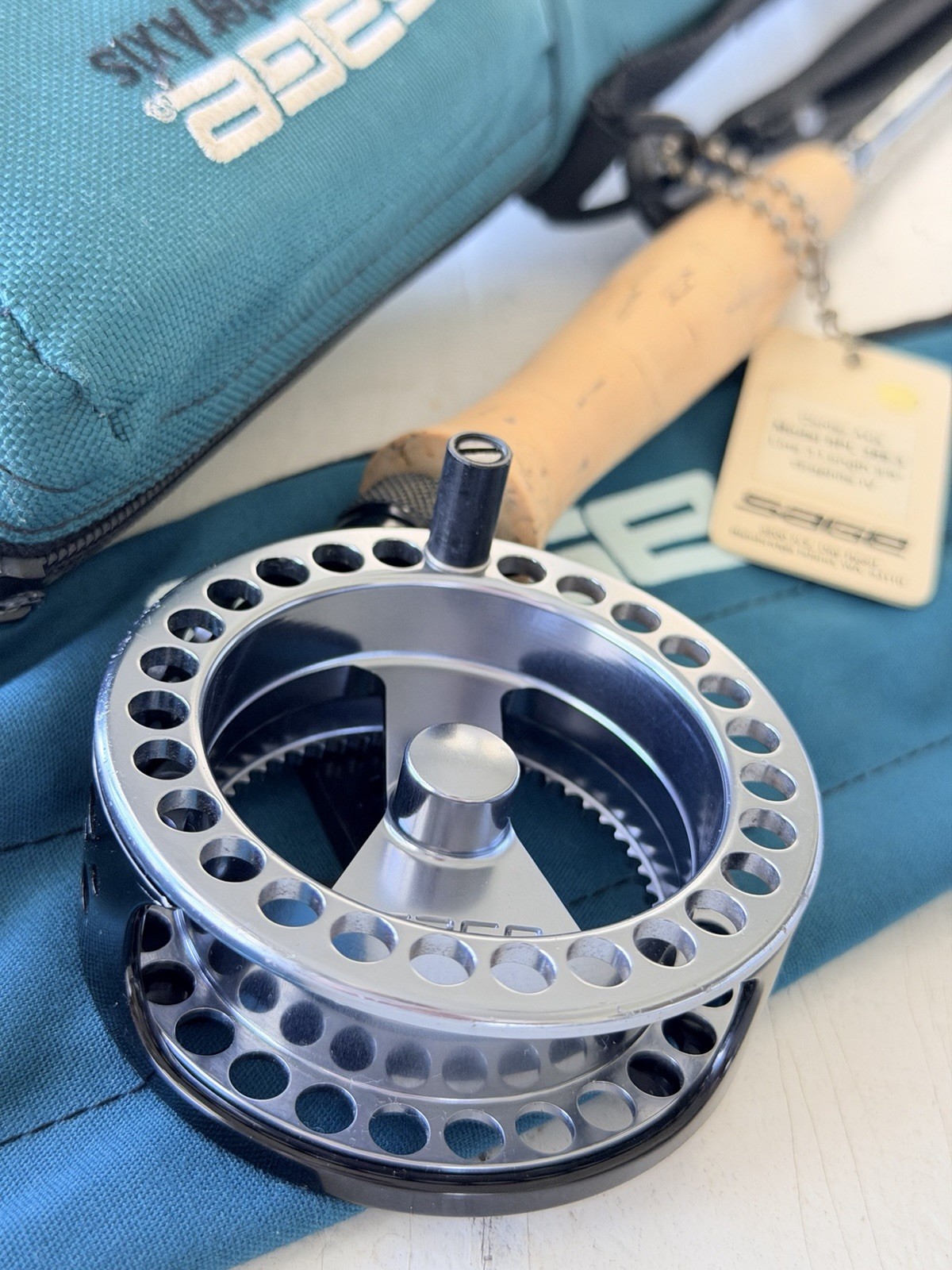 **BEAUTIFUL**🔥~RARE~ SAGE SPL Center Axis 3wt 8’9”in~3pc Rod & Reel ~LEGENDARY~