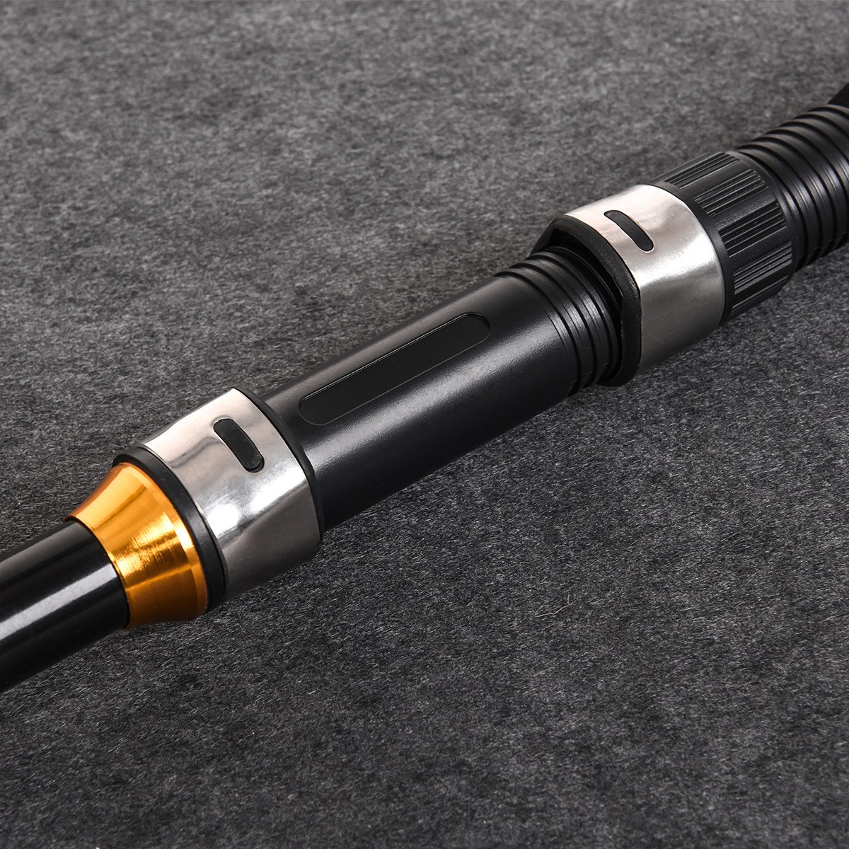 1.0m-2.3m Telescopic Fishing Rod with EVA Grip for Trout Super Short Portable