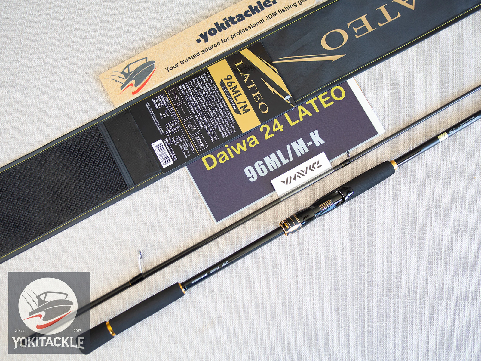 Daiwa 24 LATEO 96ML/M-K Spinning Rod FREE SHIPPING from Japan