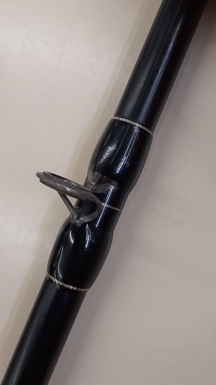 Valleyhill Snakehead Bass Rod 2-Piece, 10-11in, Cracked Guides, Used