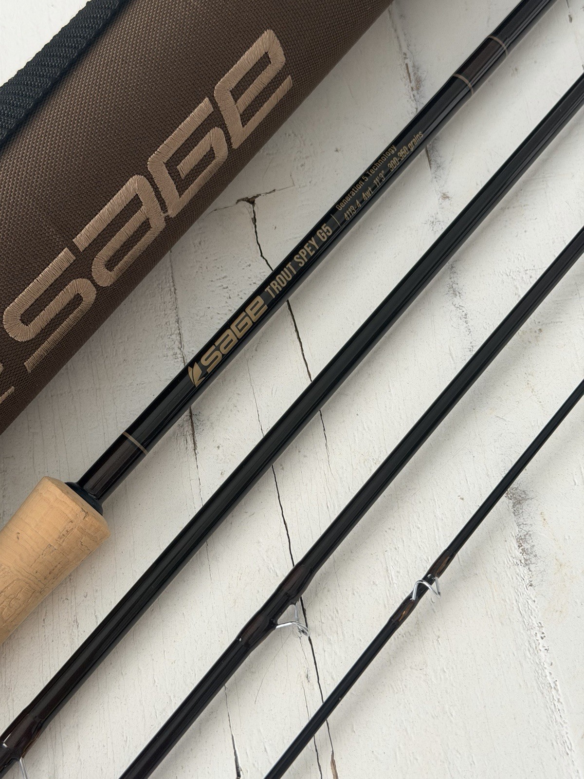 **BEAUTIFUL**🔥SAGE SPEY G5 4wt. 11’3in Switch/Spey Rod!!🔥~LEGENDARY~🔥