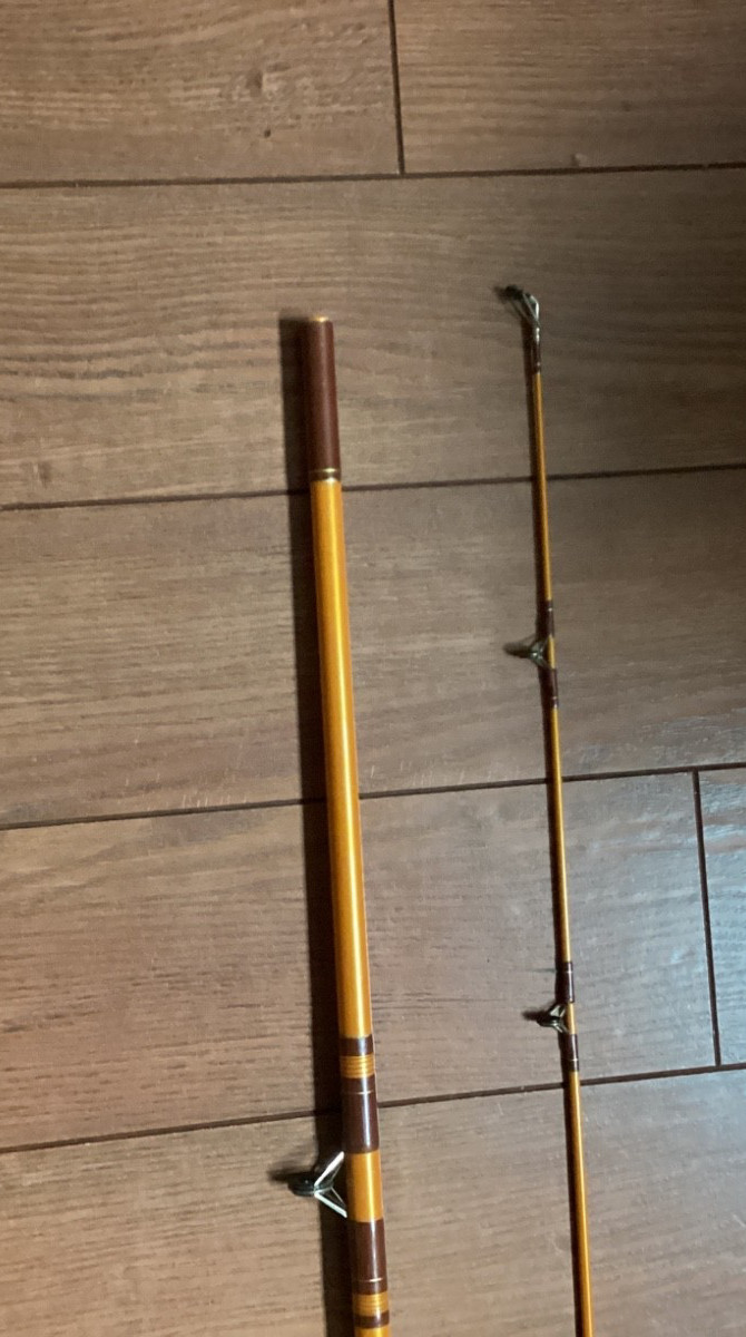 Vintage MASTER MICHIGANDER Series MODEL 6485 Spinning Rod 2 pcs. & 8’6”-VG