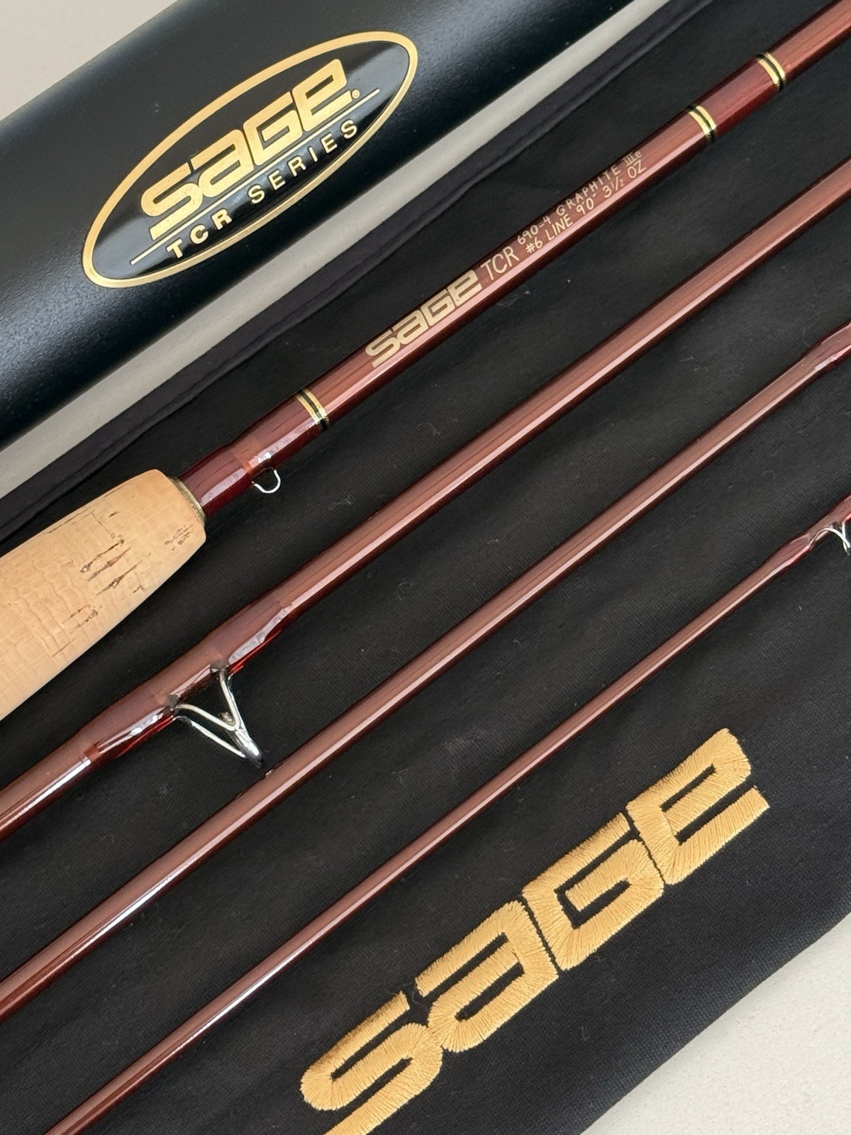 **BEAUTIFUL** 🔥 SAGE TCR 6wt. 9’ft~4pc FlyRod!!! 🔥
