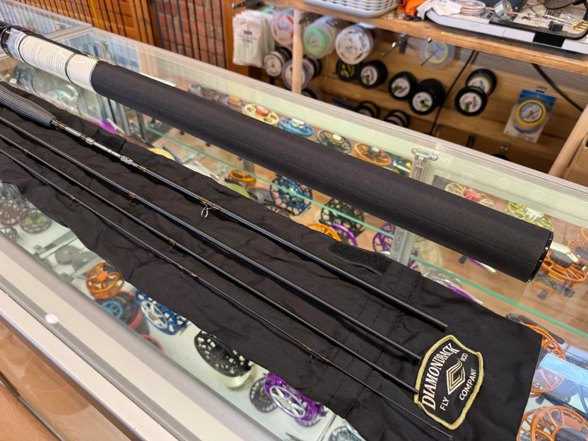 Diamond Back Gen IV 10′ 1wt Carbon Grip euro rod BRAND NEW CONDITION!!
