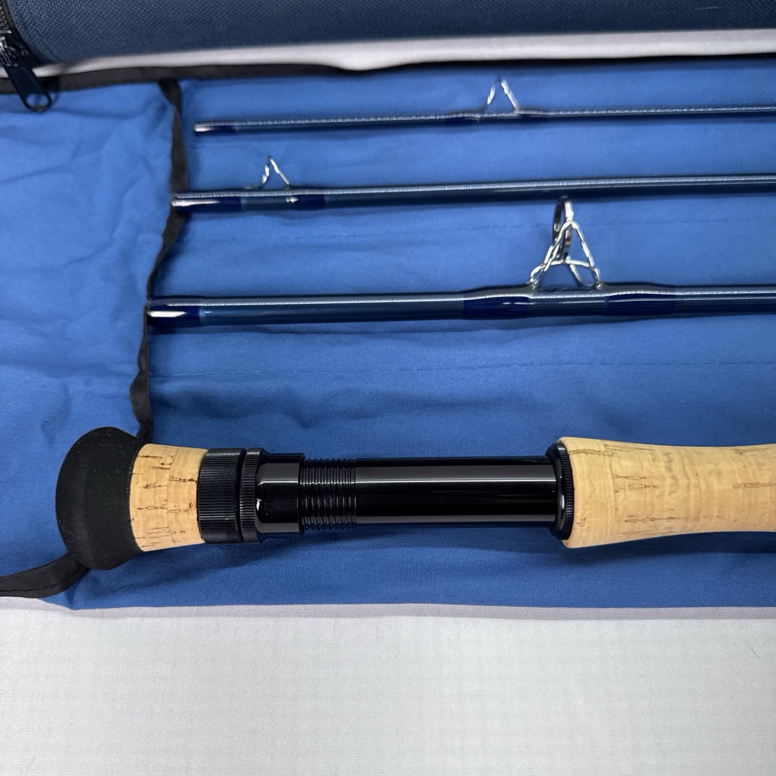 Greys Platinum XD 9’ #7 4 Piece Saltwater Fly Fishing Rod Sock and Case