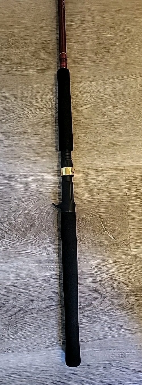 Cabela’s • E-Glass • EGC802MH • 8ft • 2Pc • Med-Hvy Duty • Fishing Rod • Exc!