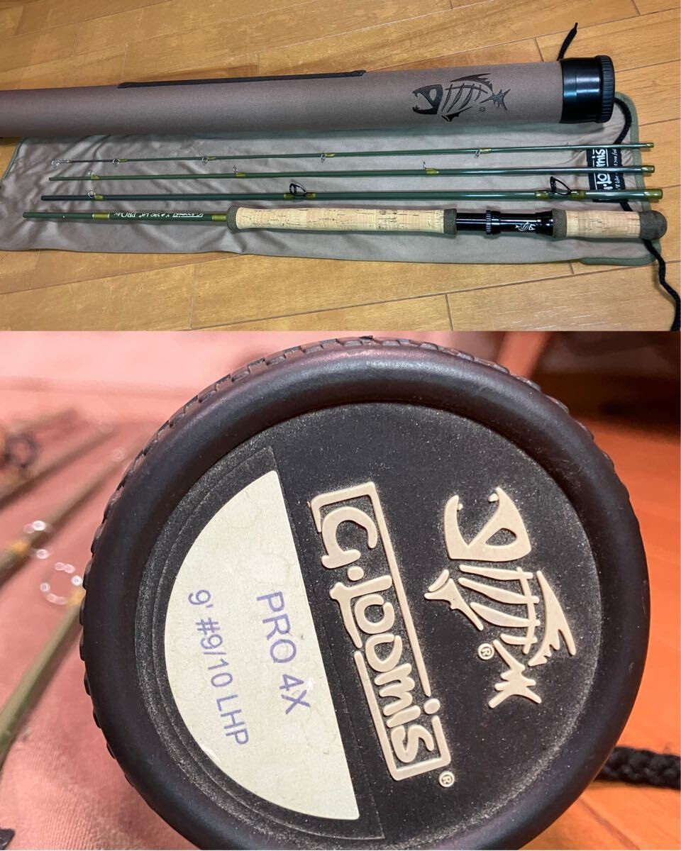 G.Loomis Pro 4X 9′ #9/10 LHP 4-piece, excellent condition G Loomis