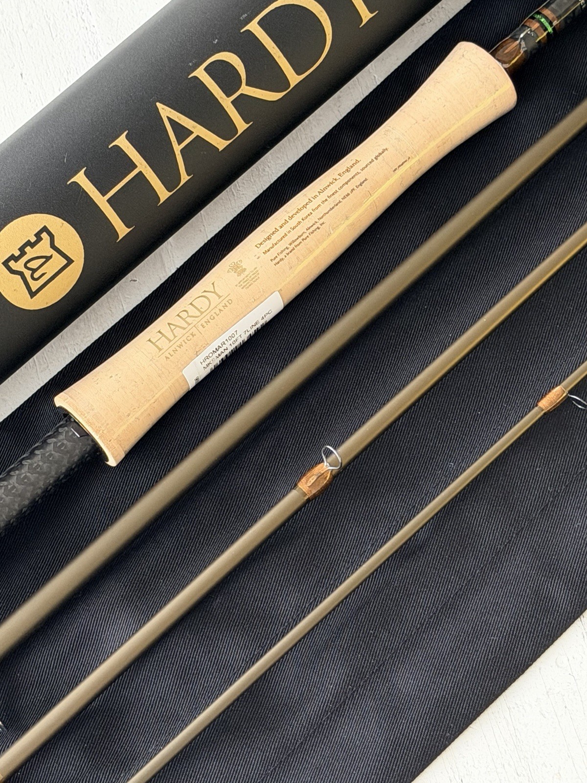**BEAUTIFUL** 🔥NEW HARDY MARKSMAN 7wt. 9’Ft Fly Rod!! 🔥~LEGENDARY~🔥