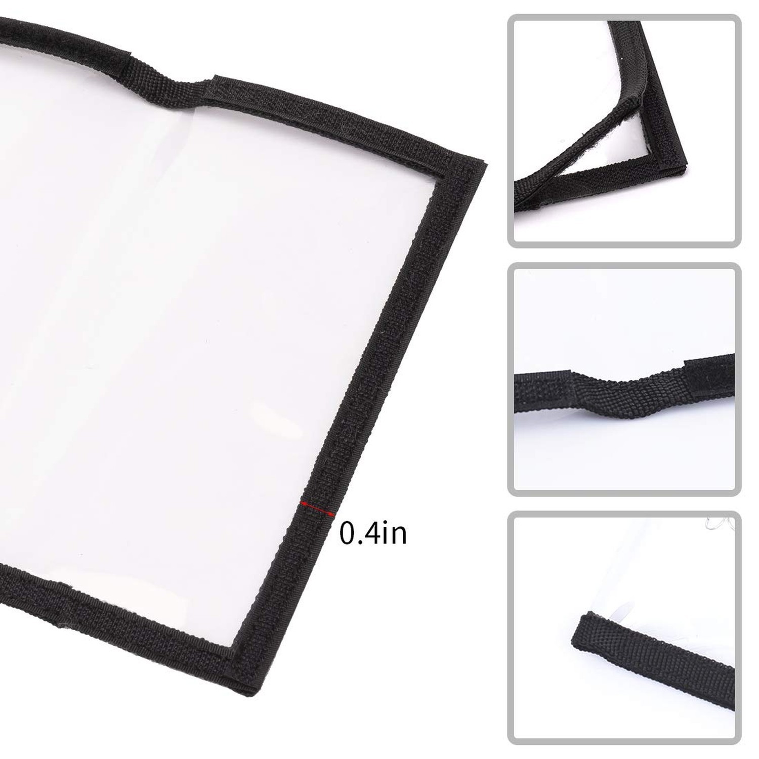 20pcs Fishing Lure Wraps Fishing Rod Belts 5Large 4.3″ W x 7.9″ L + 5Medium 3…