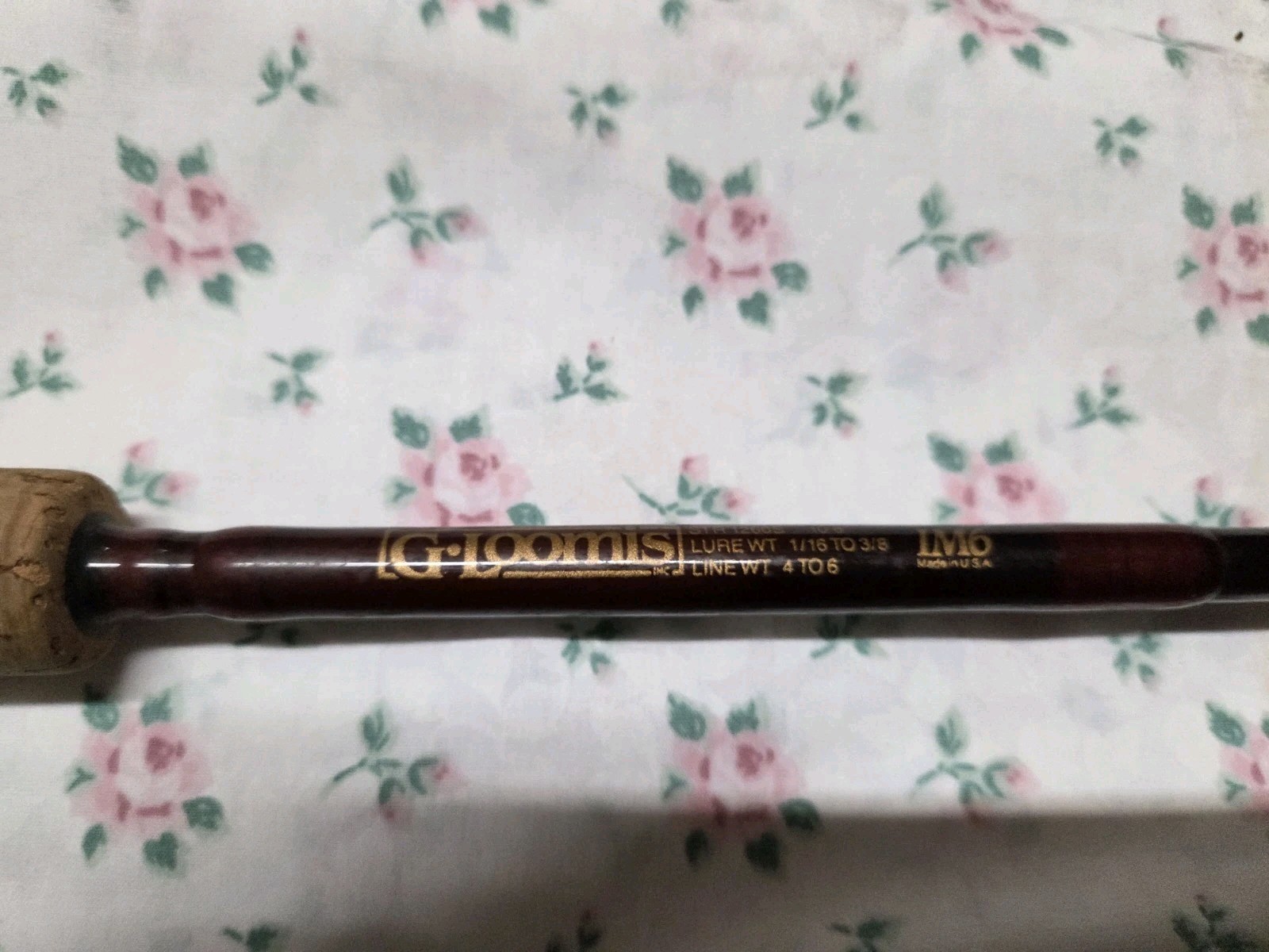 Vintage G Loomis IM6 STR 1260S 10′ 6″ 4-6wt 2pc Fly Rod