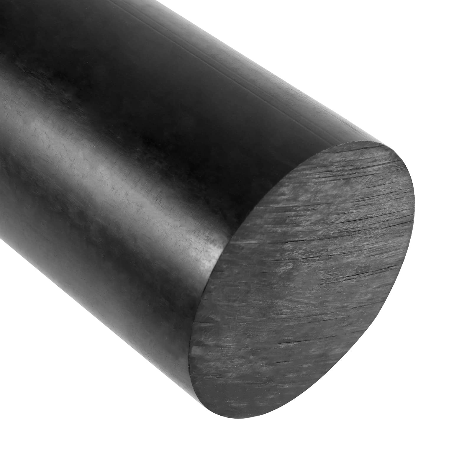 Acetal Copolymer Round Rods 11/2×12 Inch Opaque Black ASTM D6778 4 PCS