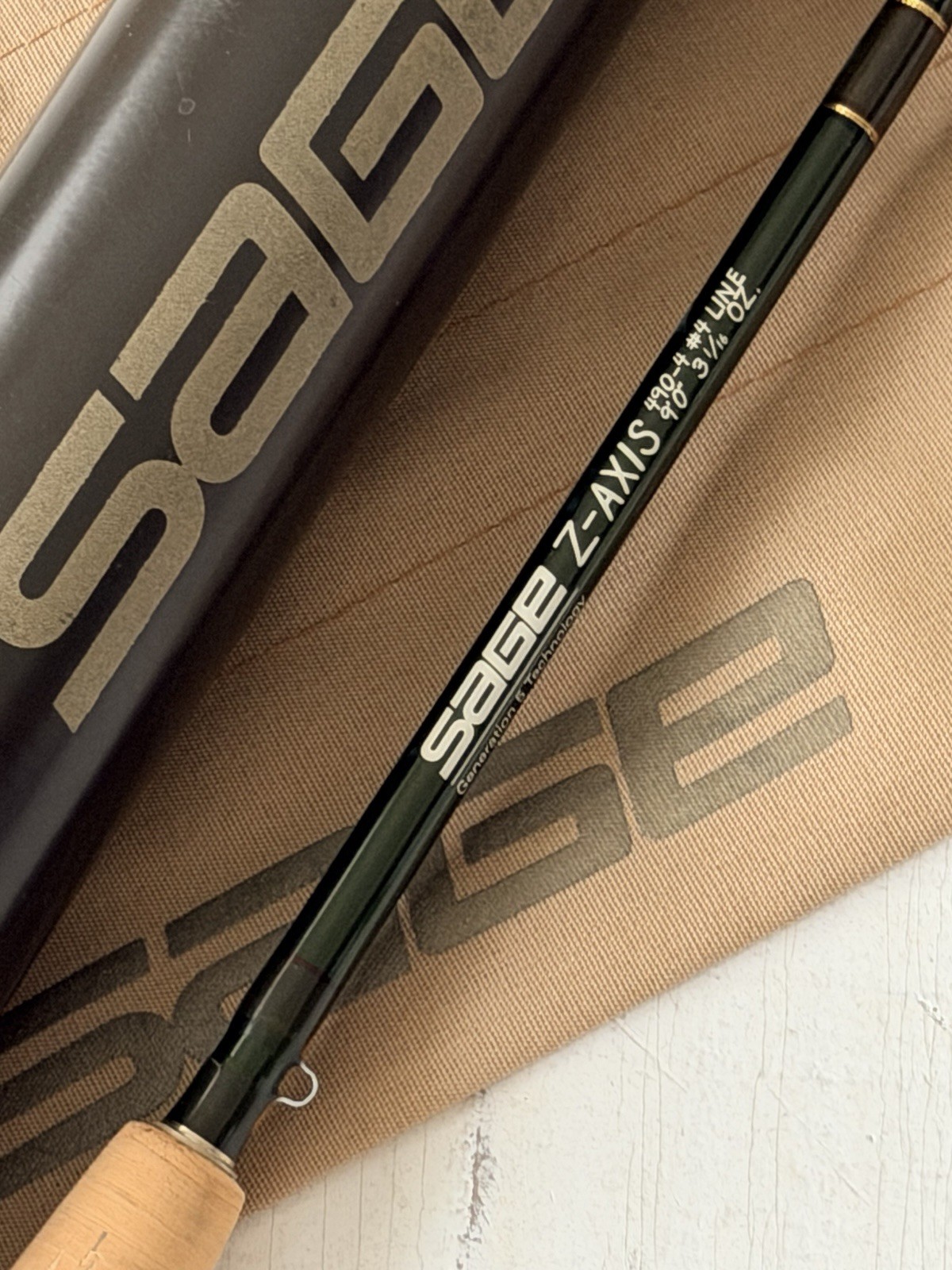 **BEAUTIFUL**🔥SAGE Z-Axis 4wt. 9’ft FlyRod!~LEGENDARY~🔥