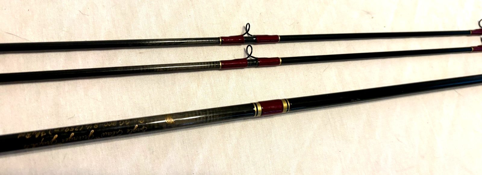 EAGLE CLAW GRANGER GRAPHITE NO. GG 300-8 1/2′ FLY ROD 7-8 ROD WT 3 OZ.2-TIPS