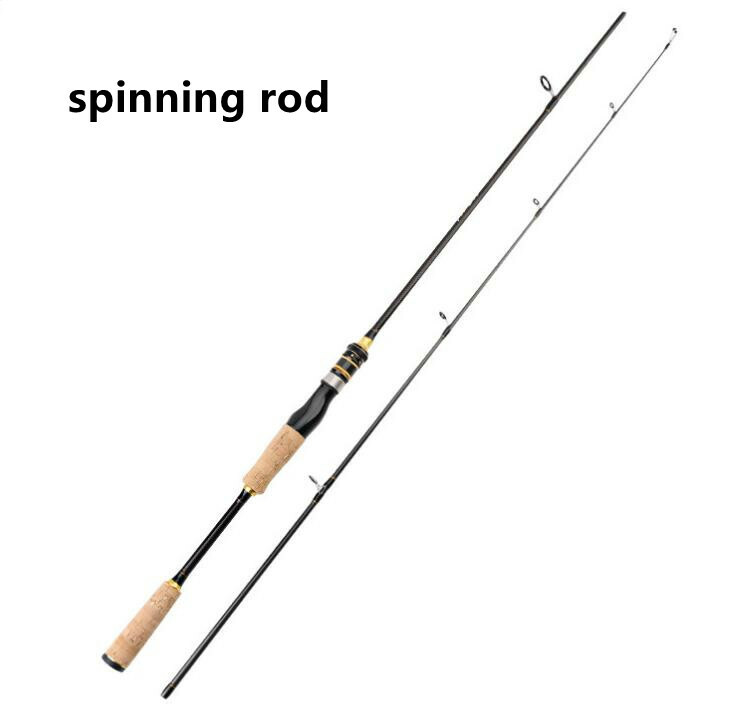 1.65M/1.8M Lure Fishing Rod Casting/Spinning Fishing Rod Carbon Fiber Pole Trout