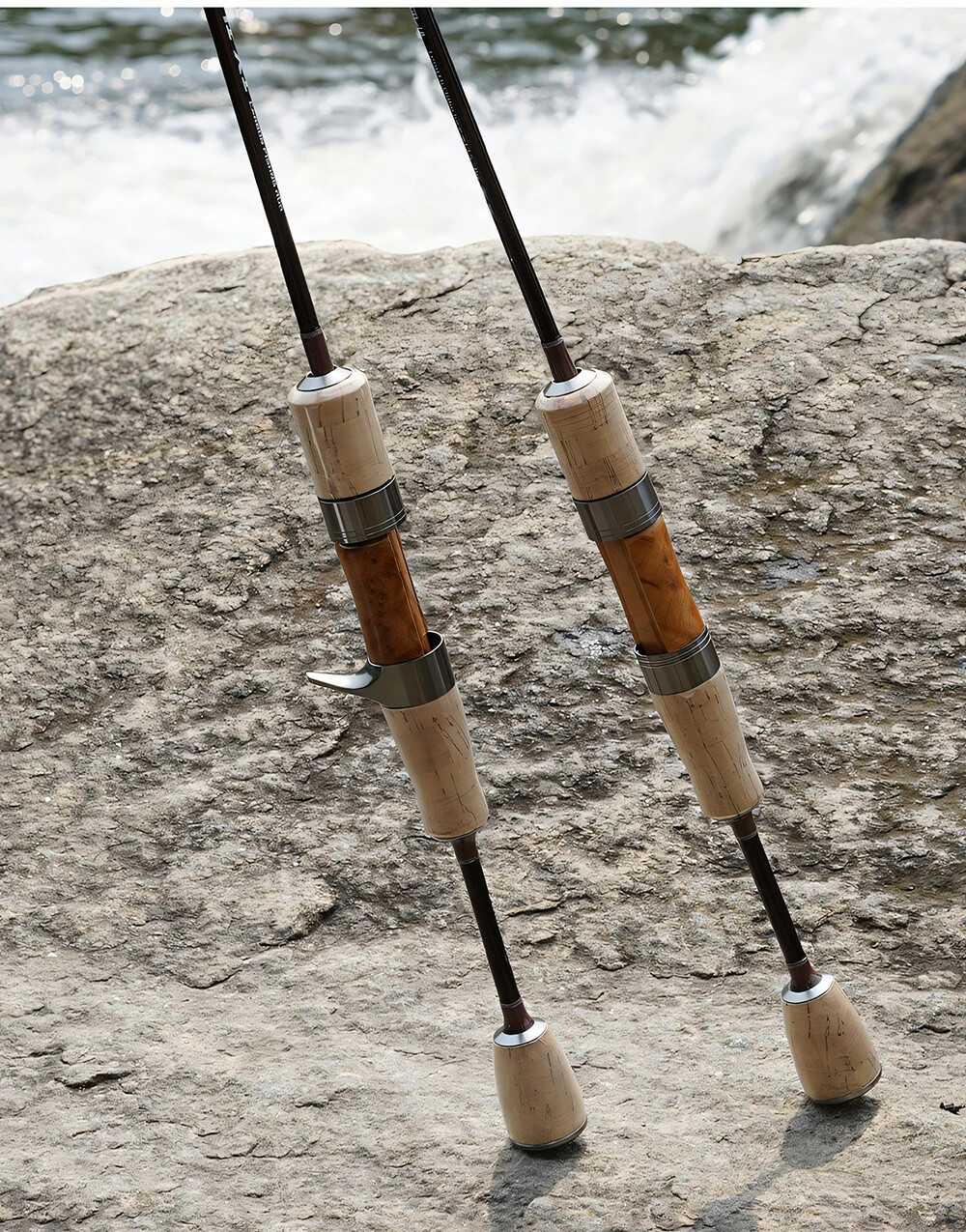 Lure Fishing Rod Carbon Fiber Spinning Casting Rod 5.1ft 5.5ft 6ft Ultra-Light