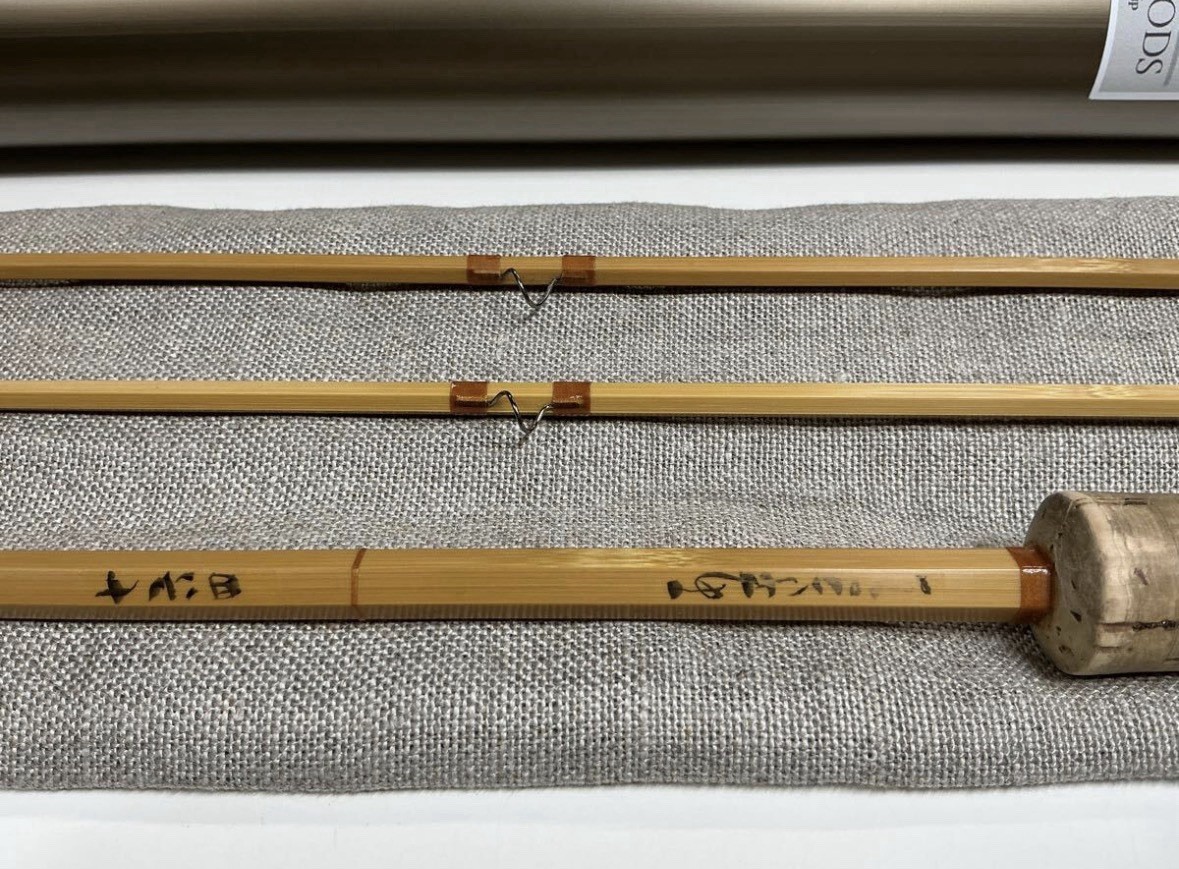 Akimaru 7’6″ #4 2tip 2top Bamboo Rod Fly Rod Free Shipping DDP