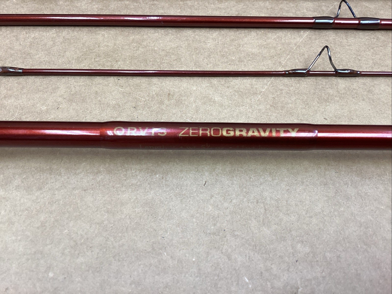Orvis Zero Gravity 4 piece Tip Flex 9.5′ Line #11 Trout Fly Rod With Tube Superb