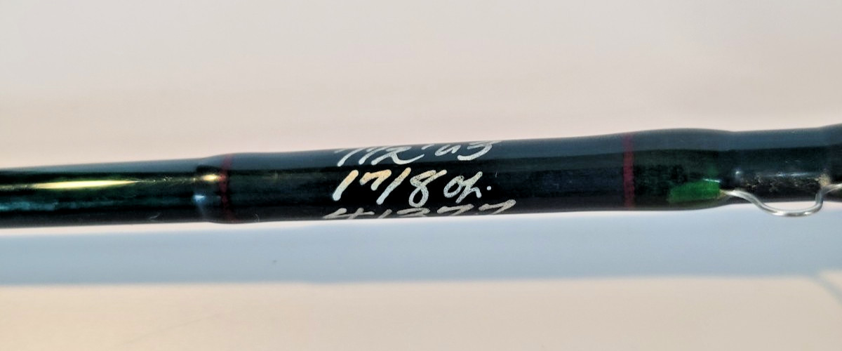 Vintage Loomis Era R.L. Winston IM6 2pc 7’6″ U3 1-7/8oz Guide Fly Fishing Rod