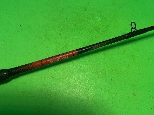 CUSTOM KENCOR ZEBRA TWIST 7 FOOT 20 TO 50 POUND RATED CONVENTIONAL FISHING ROD
