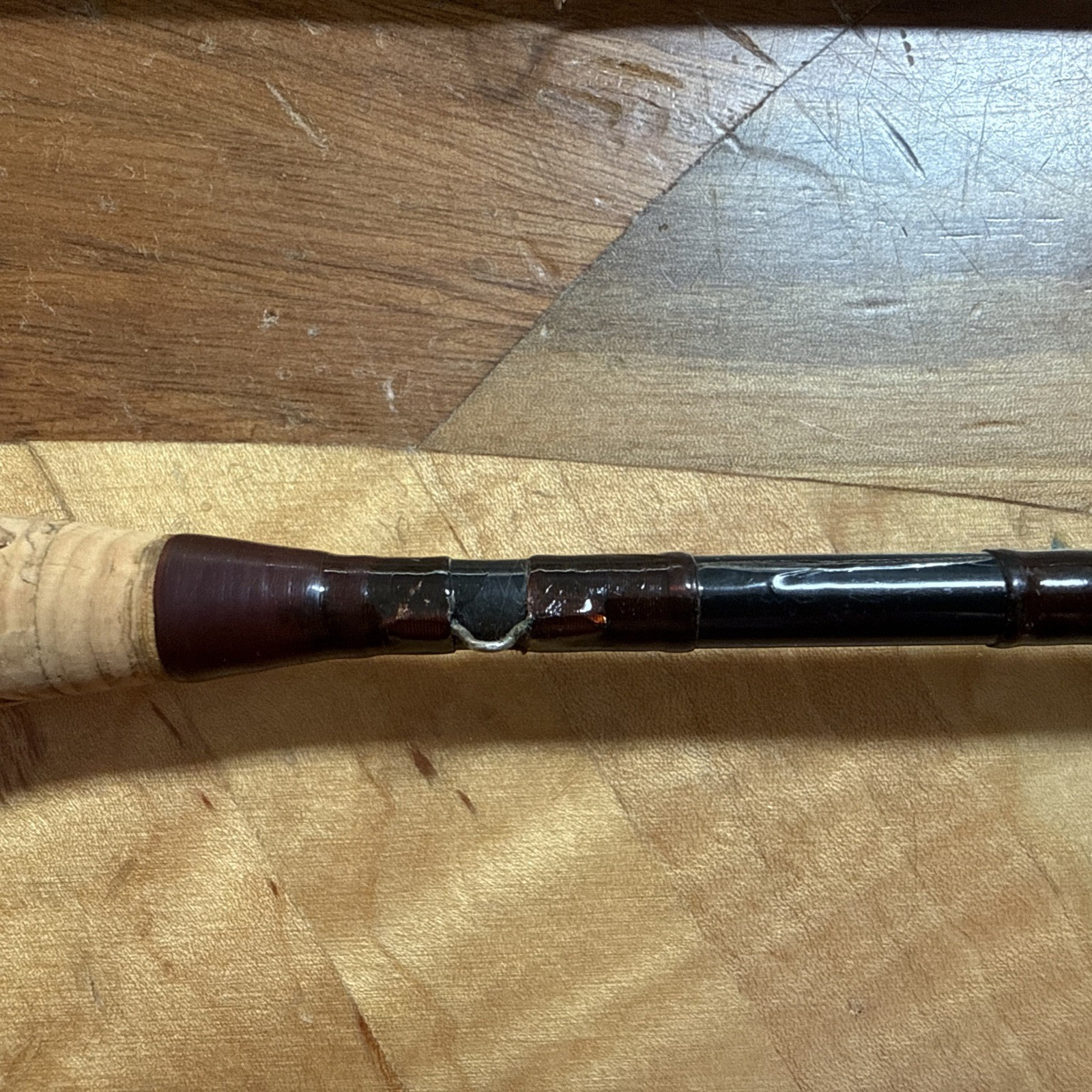 Vintage ORVIS Graphite TROUT 7’6” 6wt Fly rod with Tube, Canvas Sock Excellent!