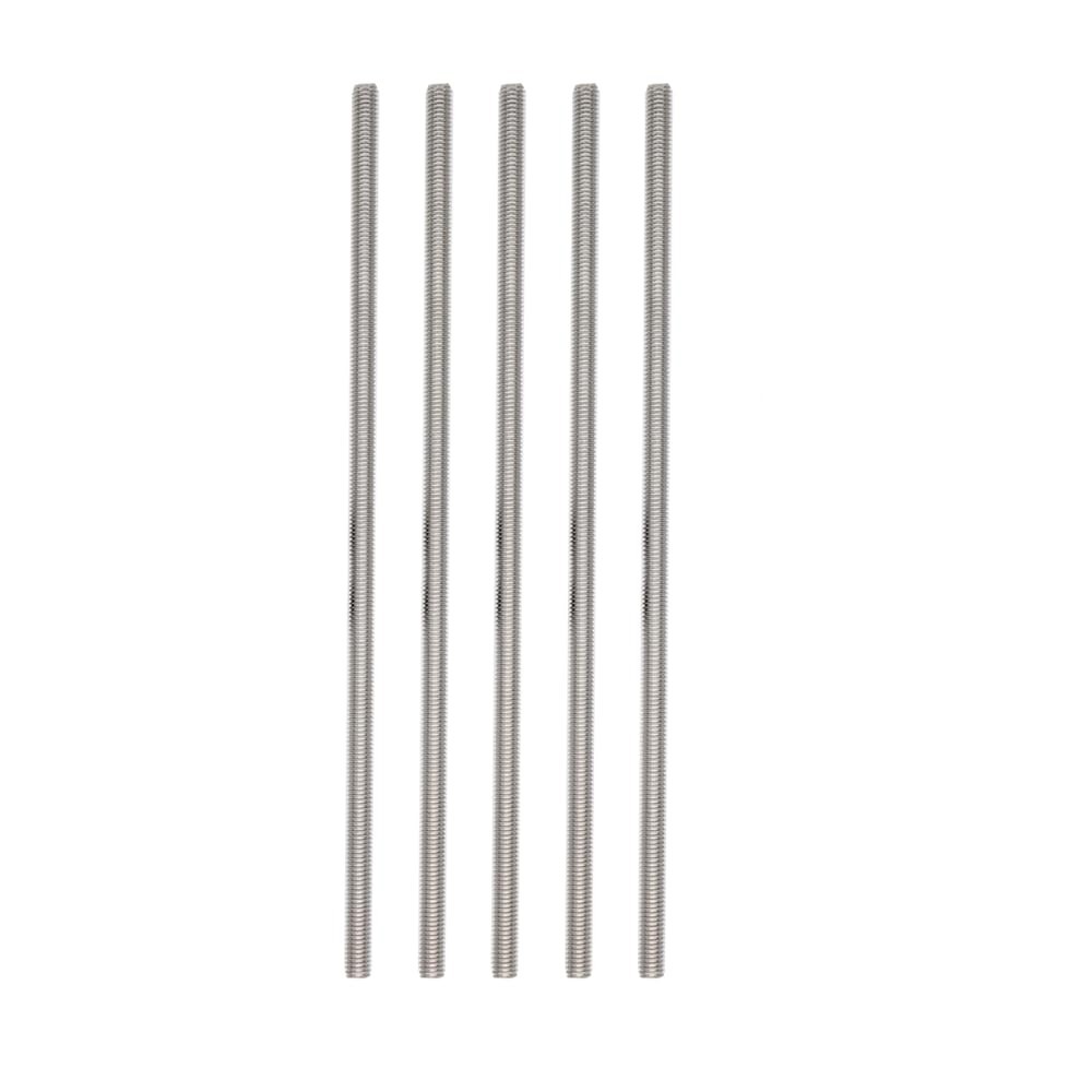 10″ Long 1/4″-20 Stainless Steel Threaded Studs – Rust & Corrosion Resistant