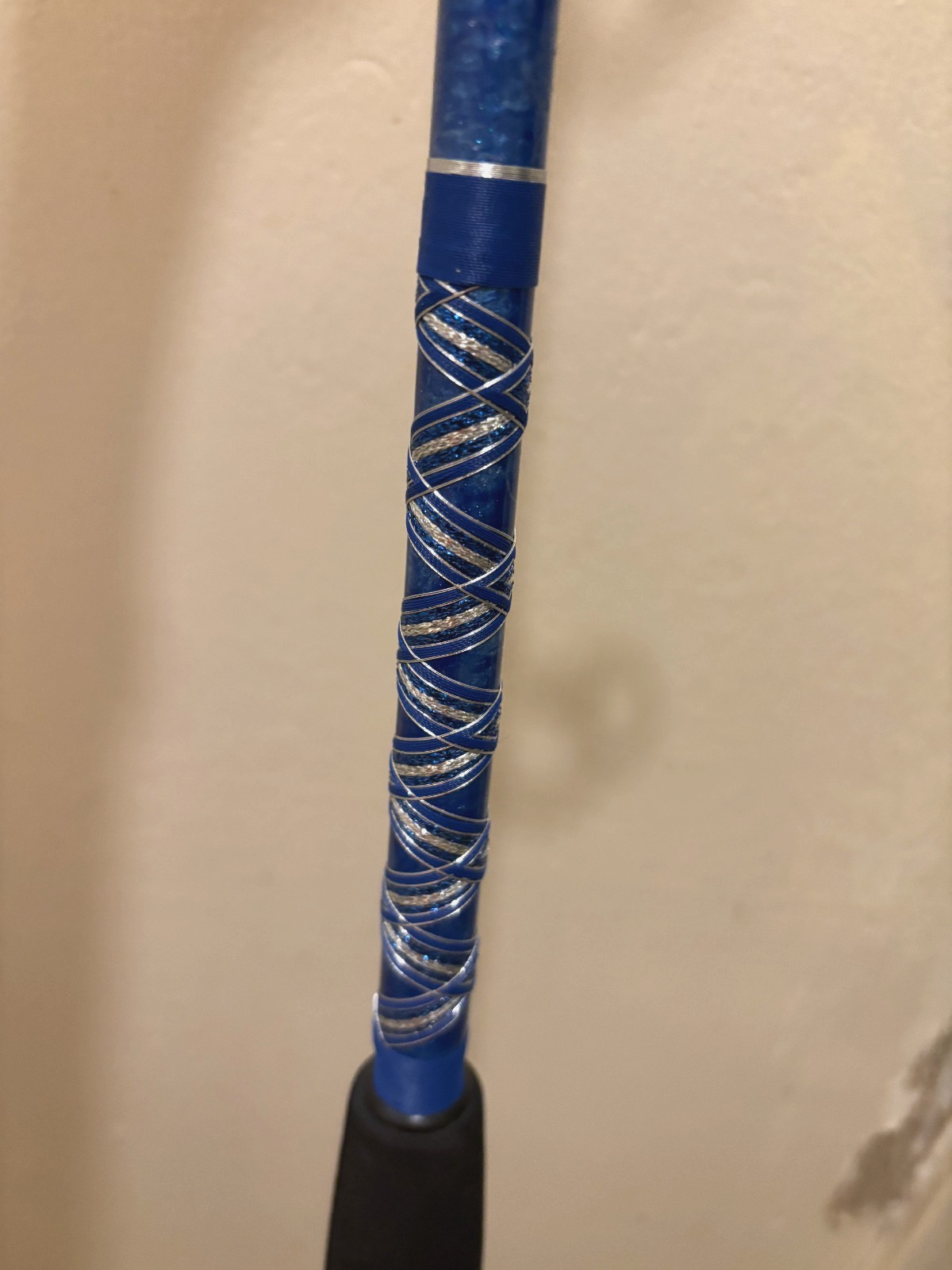 CUSTOM SHARK ROD 8’5″ SEABLUE PEARL MARBLE AFTCO STUART 80-130 LB NEW