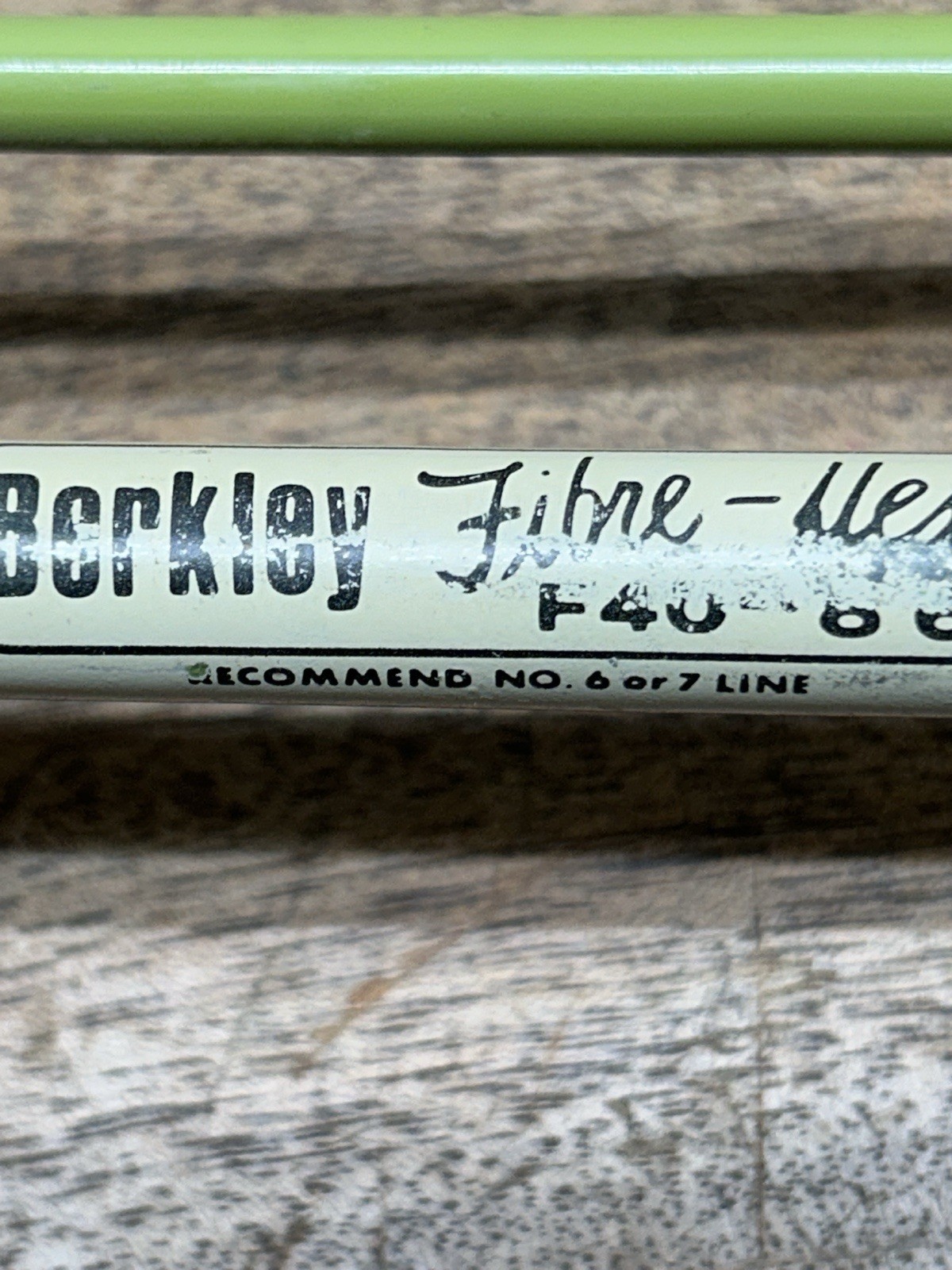 Vintage Berkley Fibre-Flex F-40 – 8’6″ ~ 2 pc. fishing Rod