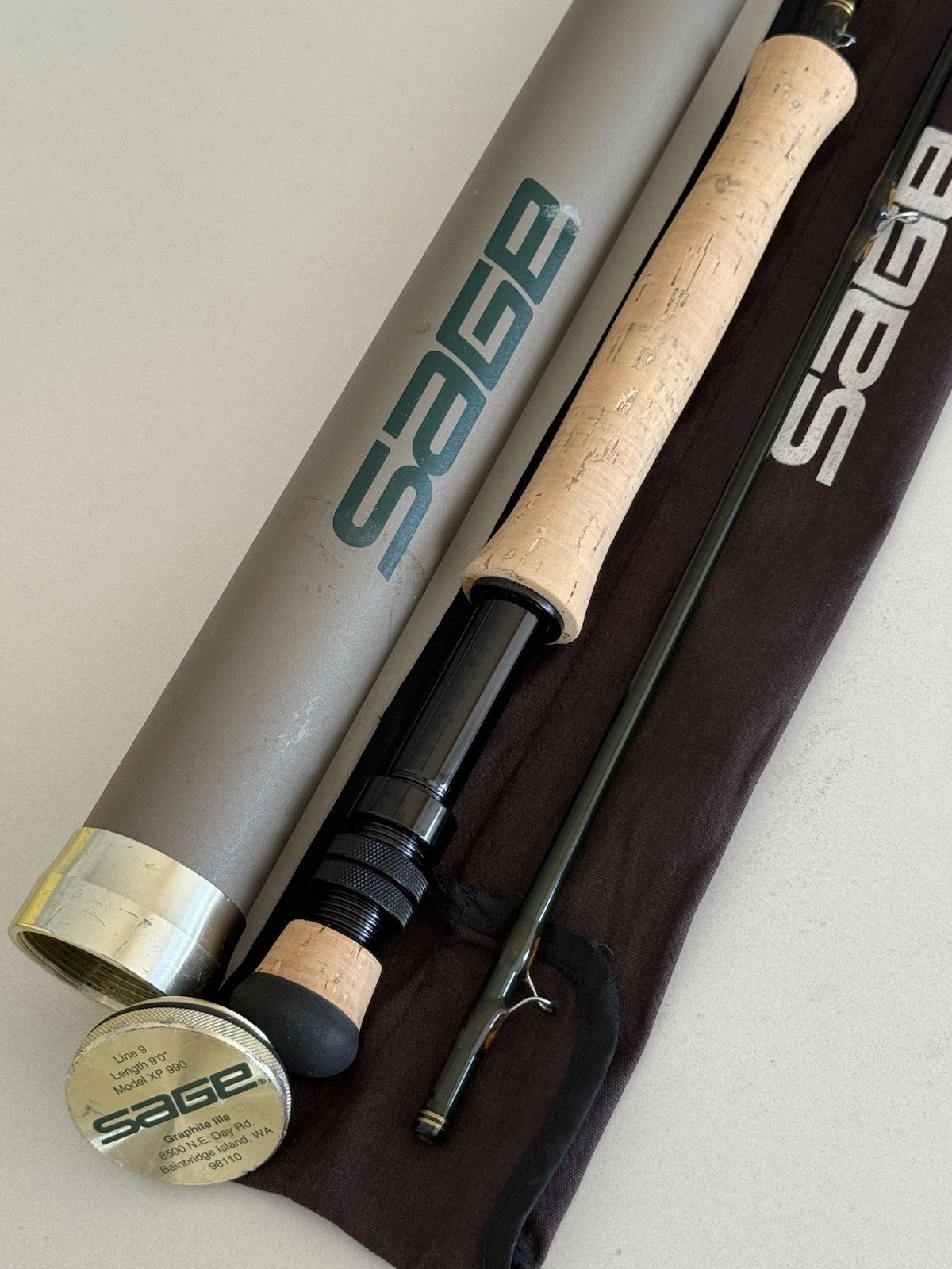 **BEAUTIFUL** 🔥 SAGE XP 9wt. 9’ft Flyrod!!🔥~LEGENDARY 2pc~ 🔥