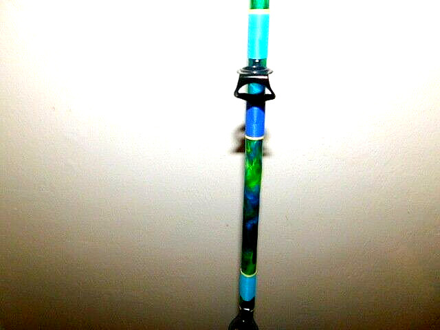CUSTOM CONVENTIONAL ROD MAHI BLUE,GREEN,YELLOW MARBLE 7′ 20-40 LB TURBO NEW