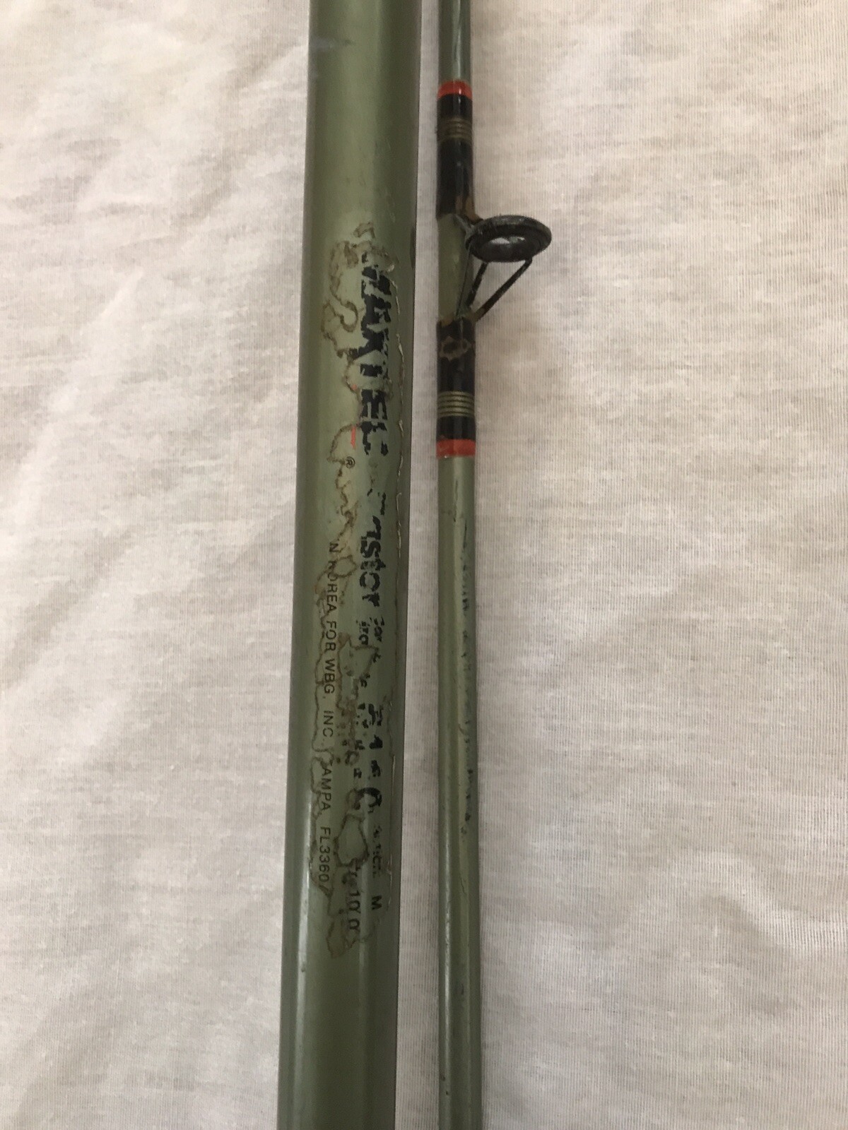 Vintage Maxtec Caster 10′ Large Casting Rod Good