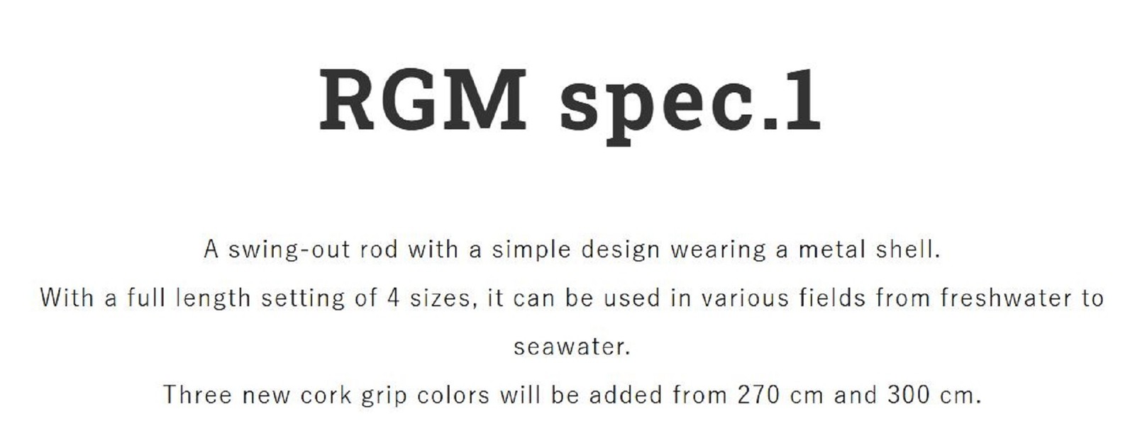 Jackall RGM Rod Pole Telescopic Spec 1 210cm BL SI (6376)