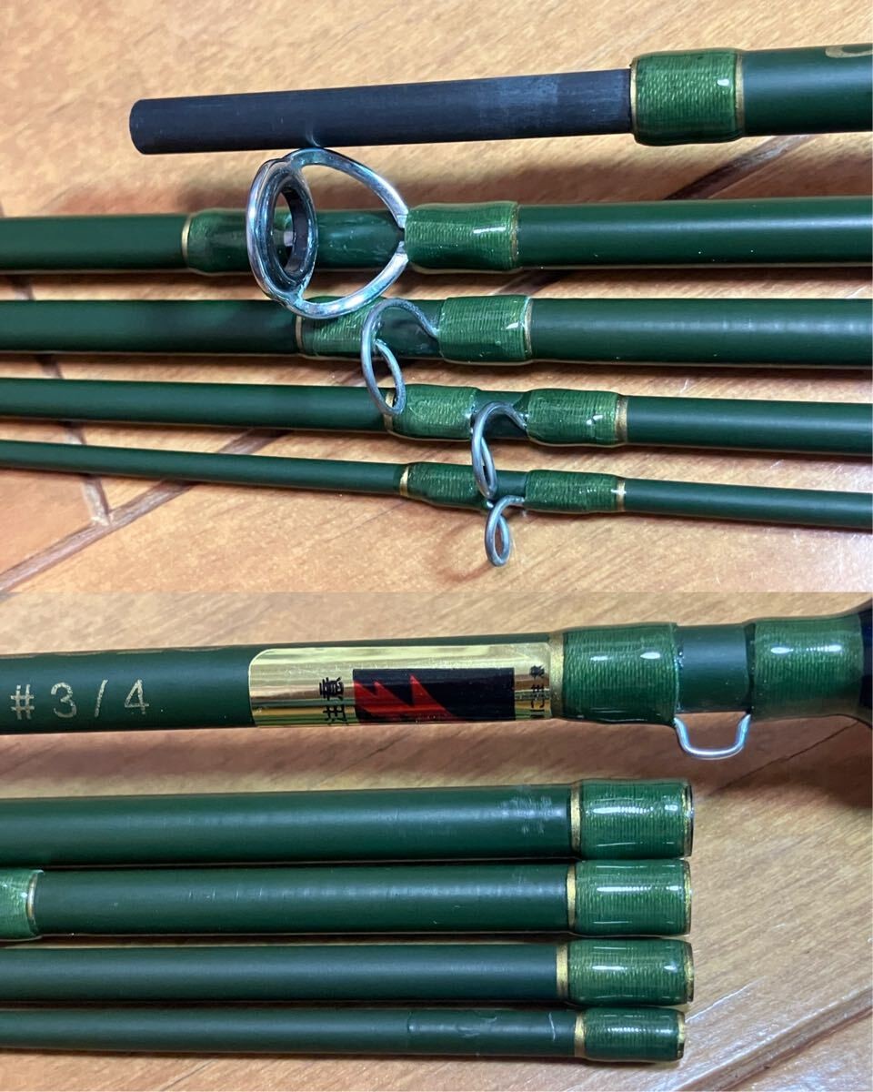 Coatac Grano Fario 2010 7′ #3/4 5-Piece Pack Rod Used, w/ case JDM