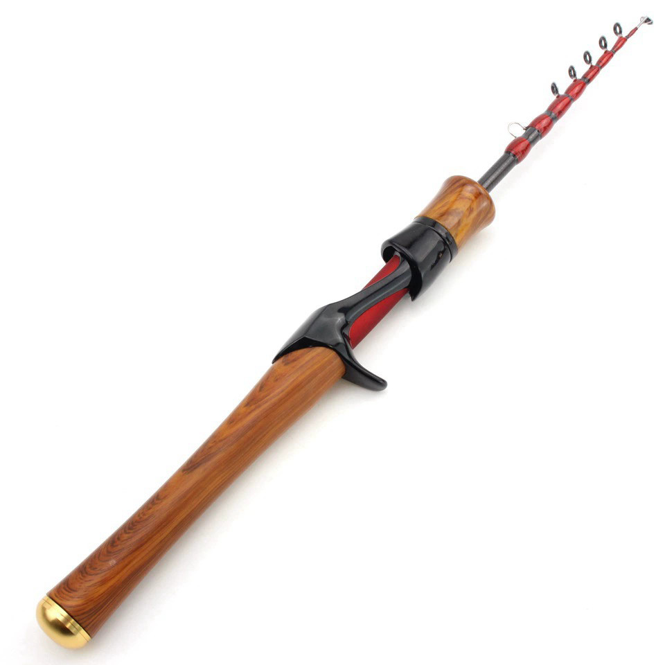 1x Ultralight UL tonality Fishing Rod High Carbon Fiber Spinning Casting Pole
