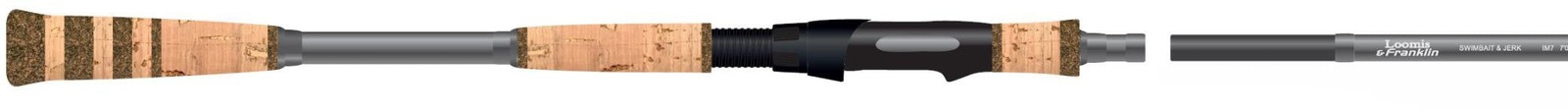 Loomis & Franklin Swimbait & Jerk Rod (Spinning And Casting) 121-77-044 Casting