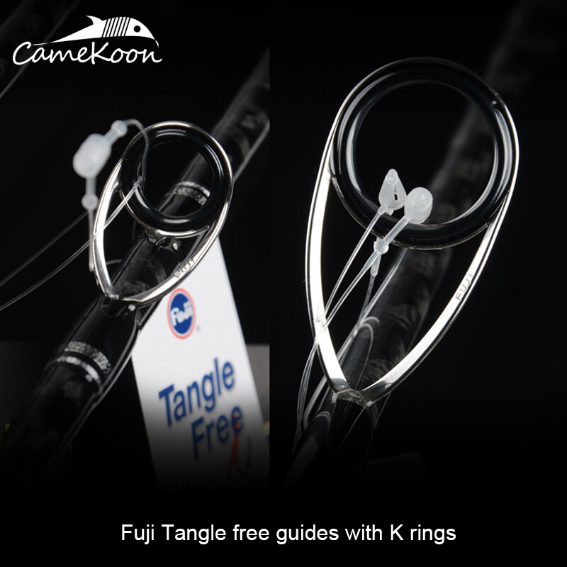 CAMEKOON Slow Jigging Fishing Rod 1.83M-1.93M Carbon Fiber Casting Spinning Rod
