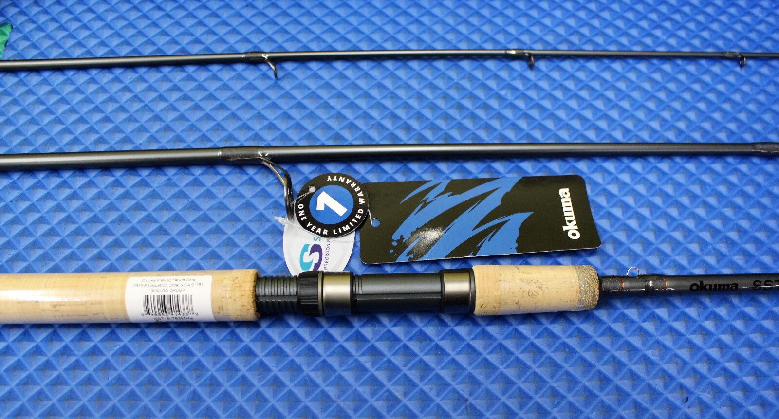 Okuma SST “A” Travel Spin Rod W/Hard Tube Case SST-S-763MHa