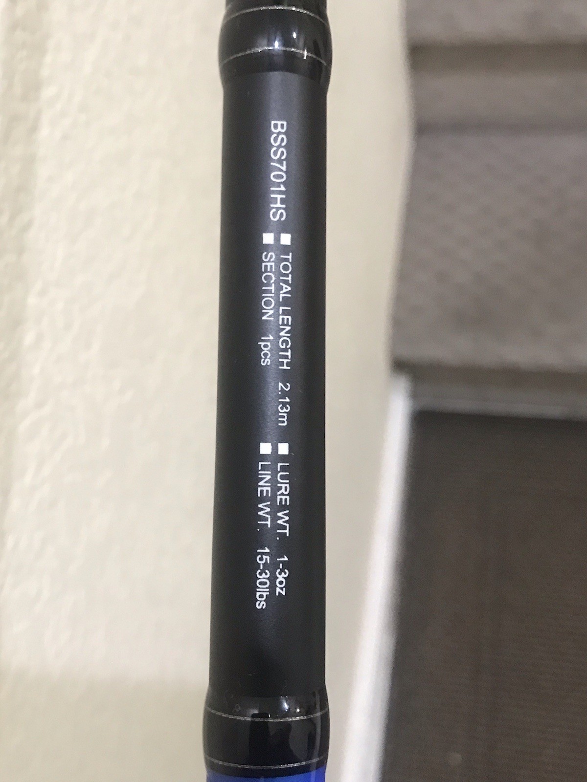 DAIWA BEEF STICK GRAPHITE SPINNING FISHING ROD BSS701HS 7’FT 15-30LB ONE PIECE