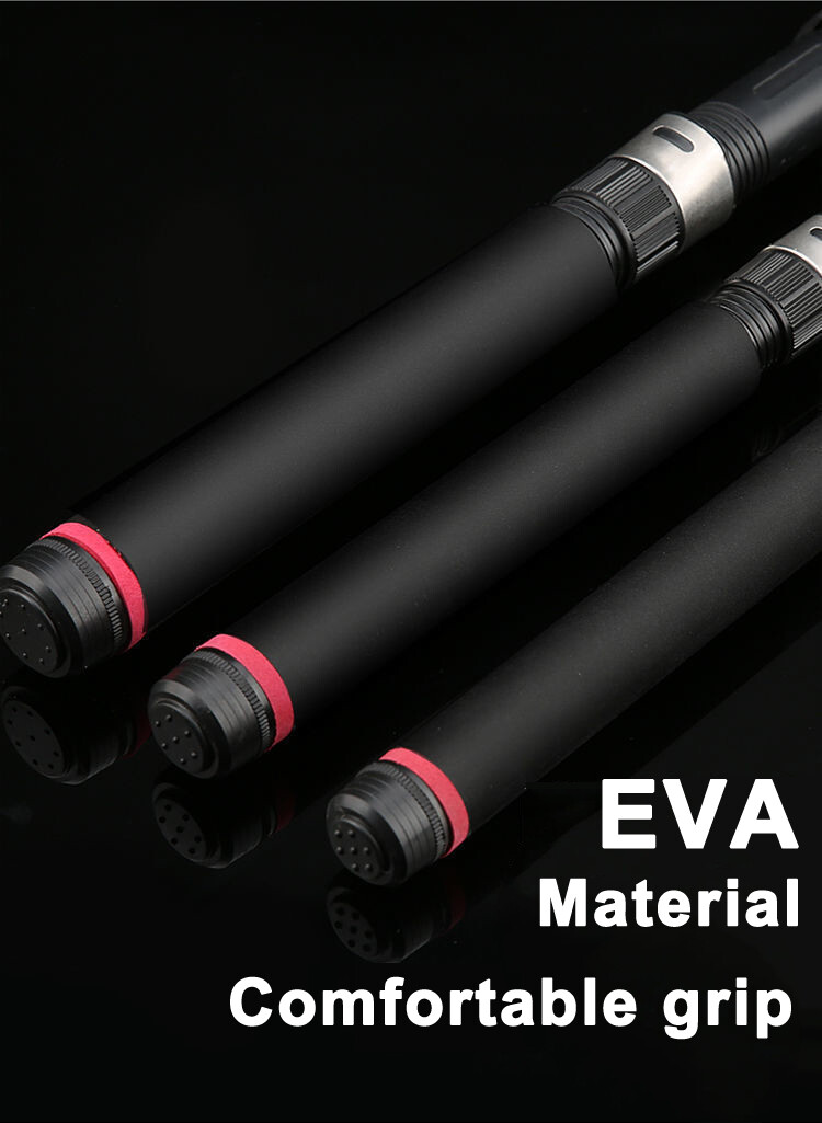 2.0FT Strong Support Fishing Rod Carbon Fiber Portable Medium Fast Lightweight