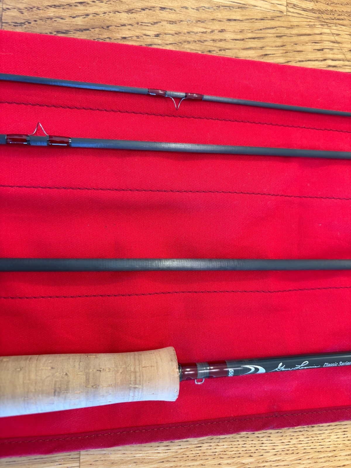 Custom North Fork Composites Classic F803 8′ 3 wt Fly Fishing Rod Recoil Guides