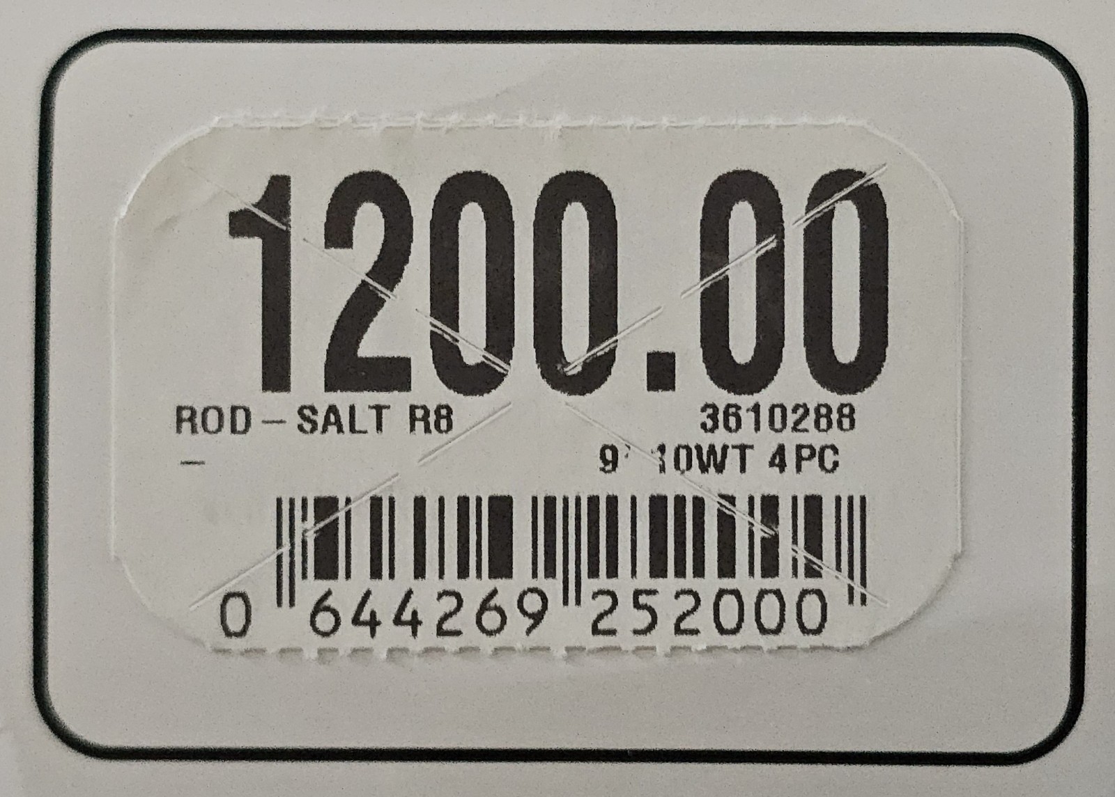 New Sage Salt Revolution 8 Technology R8 1090-4 10wt 9′ 4-Piece Fly Fishing Rod