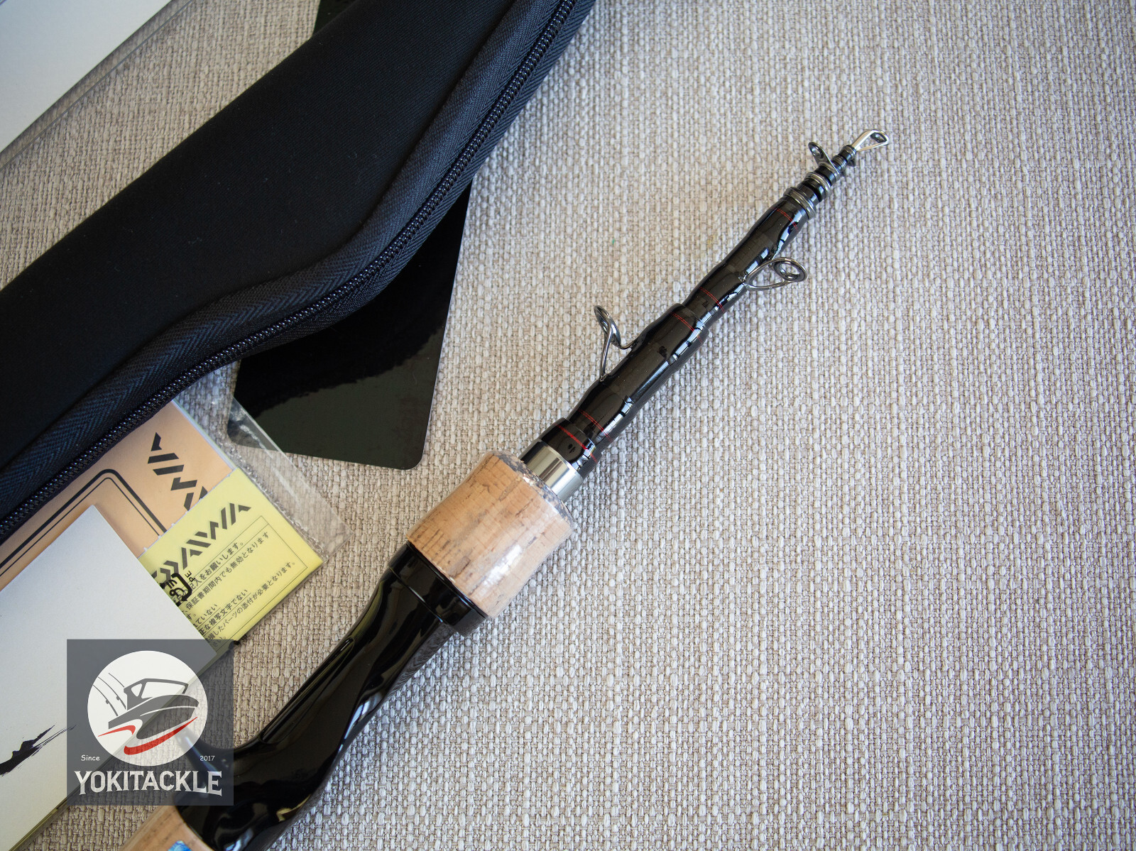 Daiwa BBB 666TMRB Telescopic baitcasting fishing Rod-Watch Product Video