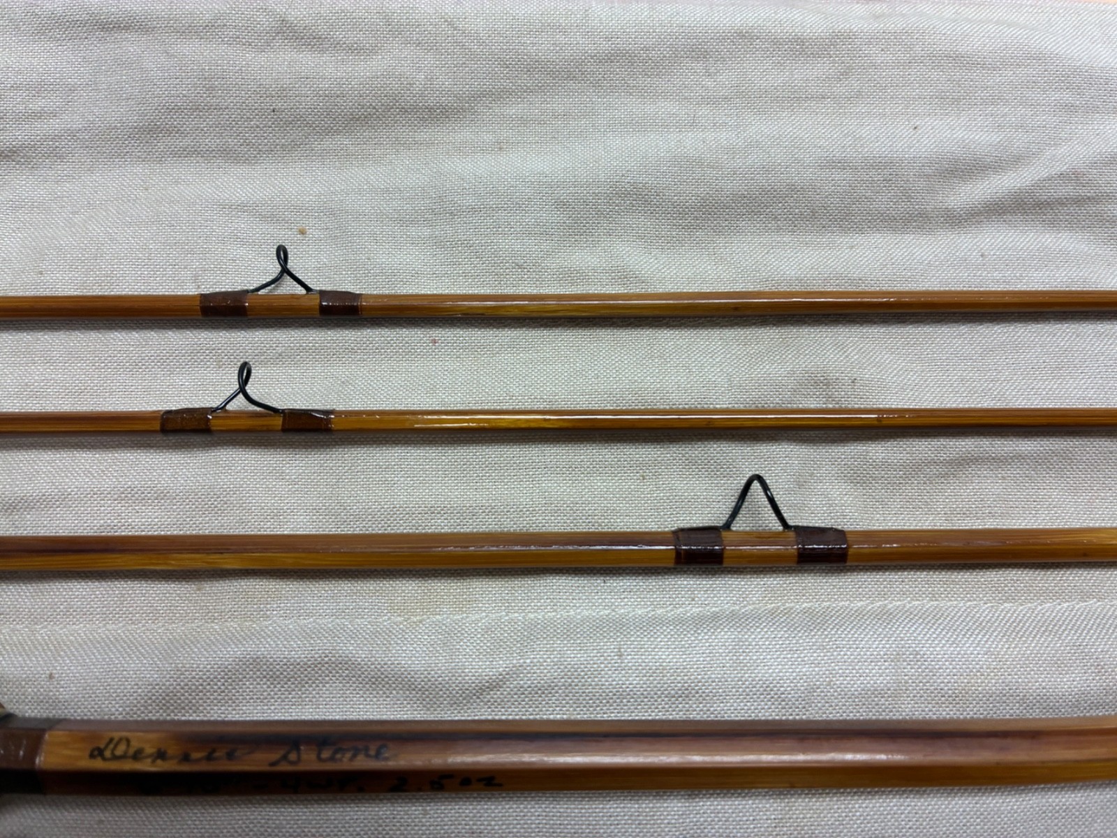 Stone Rod Company Bamboo Fly Fishing Rod 6’10” 4 wt. 3 Piece Extra Tip