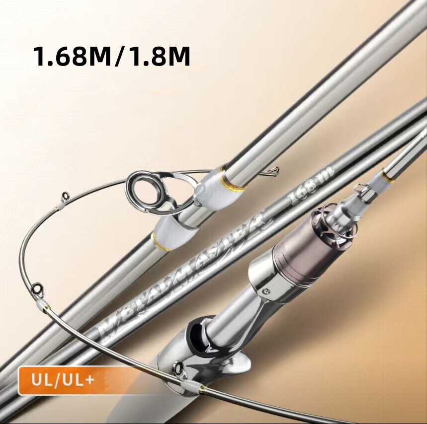 1.68M/1.8M Fishing Rod Carbon Fiber Spinning/Casting Fishing Pole Bait Trout Rod