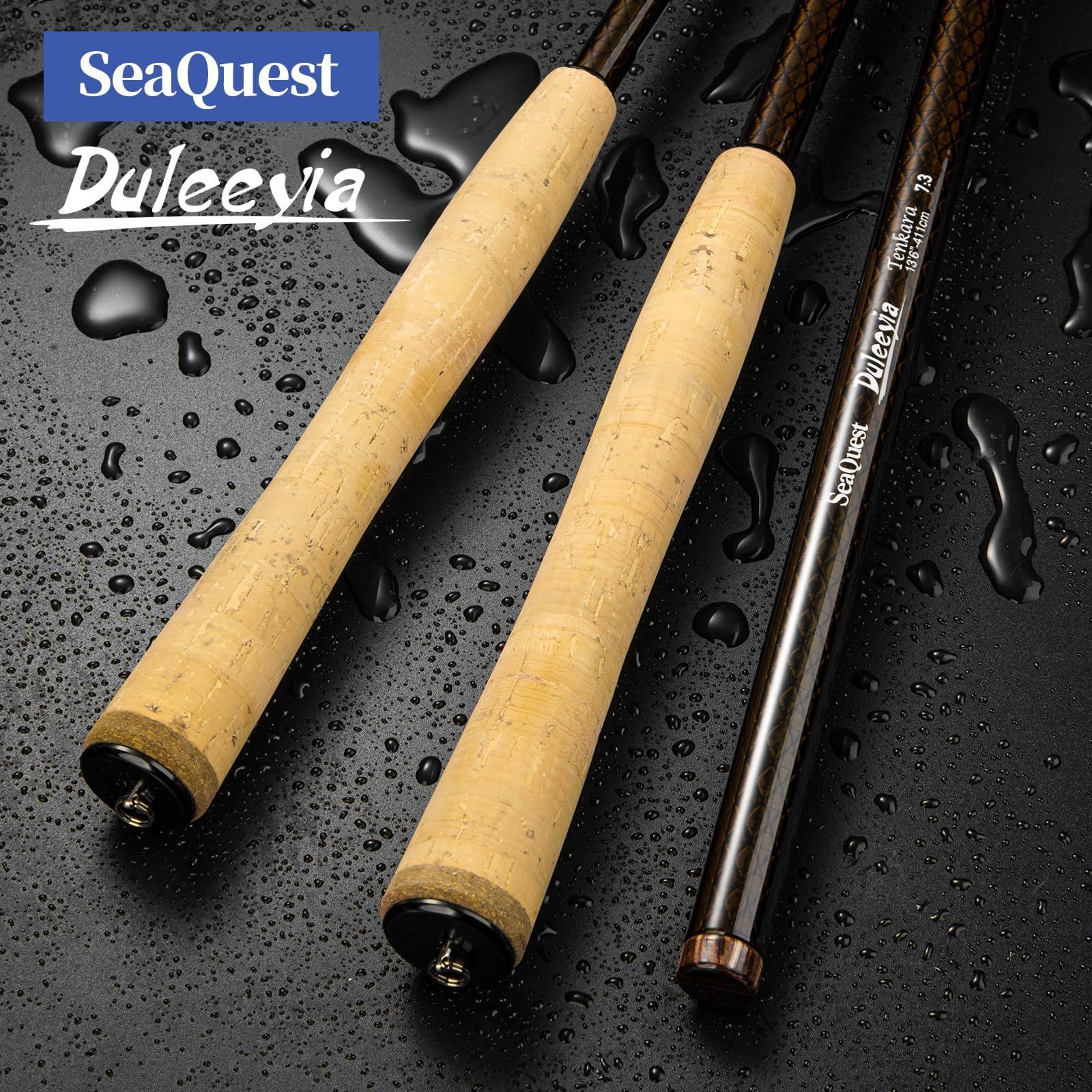 SeaQuest Duleeyia Tenkara Rod 13’6″ 7:3 411cm, 10 Sections, Lightweight, Used